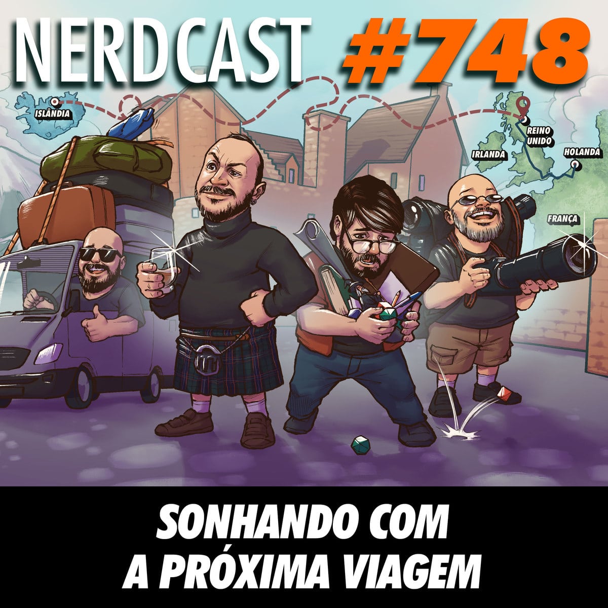 NerdCast 748 - Sonhando com a próxima viagem