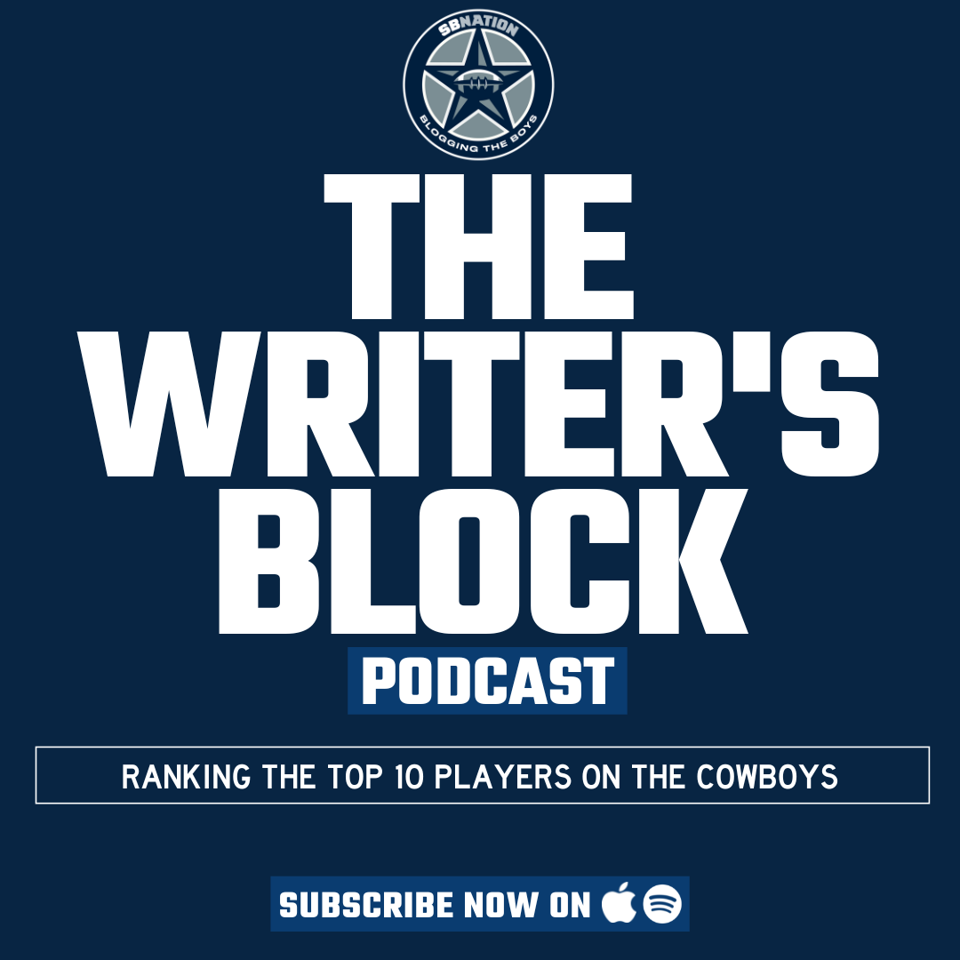 The Writer's Block: Ranking the top 10 players on the Cowboys