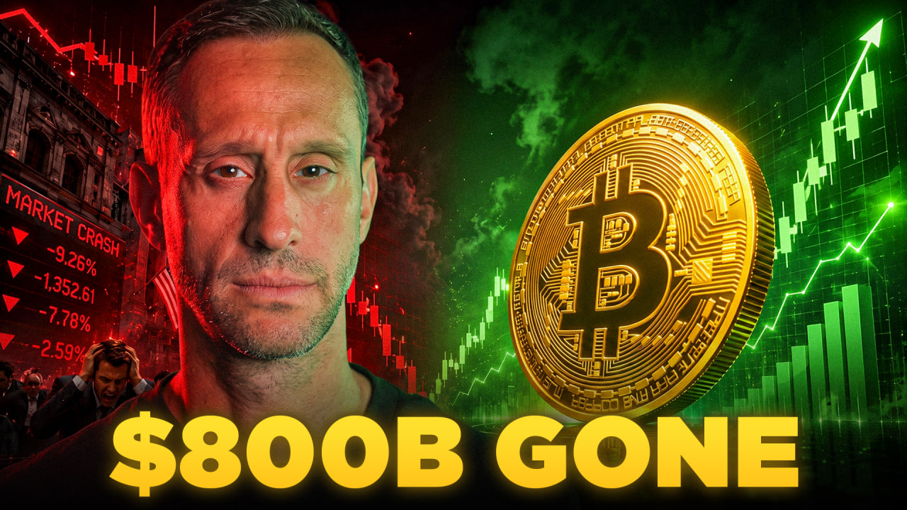 Bitcoin SURVIVES $800B Stock Selloff - What Happens Next? episode artwork