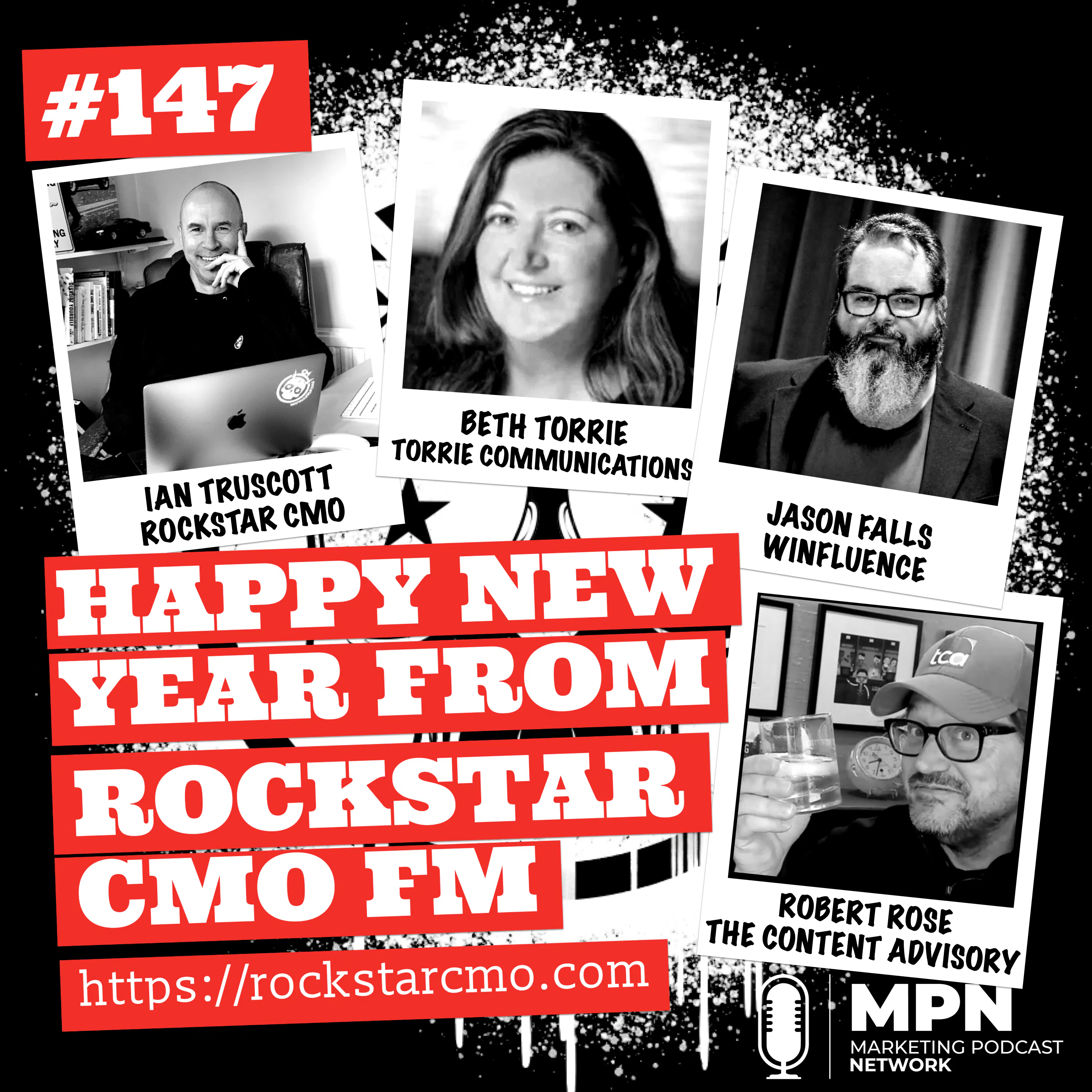 The Ending the Year Under the Influence with Jason Falls and Beth Torrie and Robert Rose Makes Predictions with a Cocktail Episode