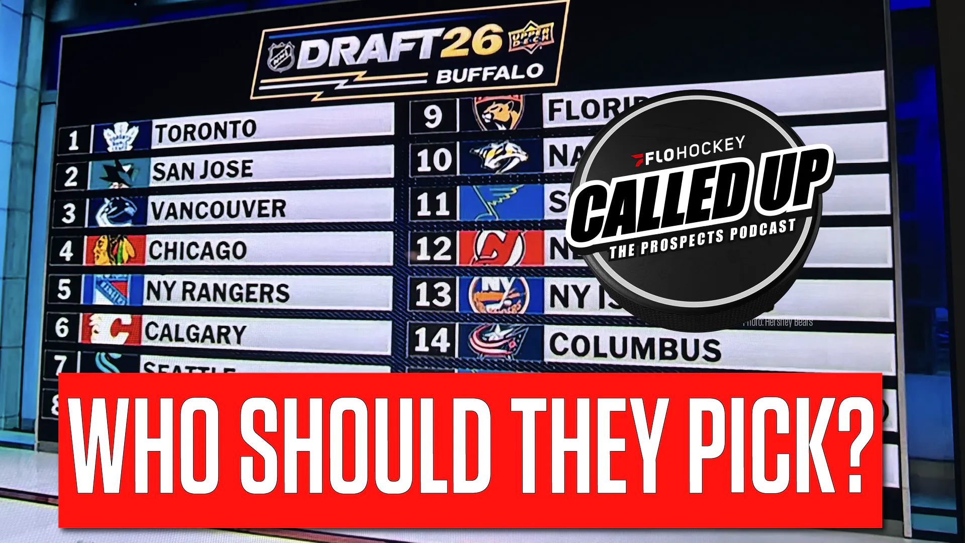 NHL Draft Lottery: What Should Top Teams Do With Their Picks? episode artwork