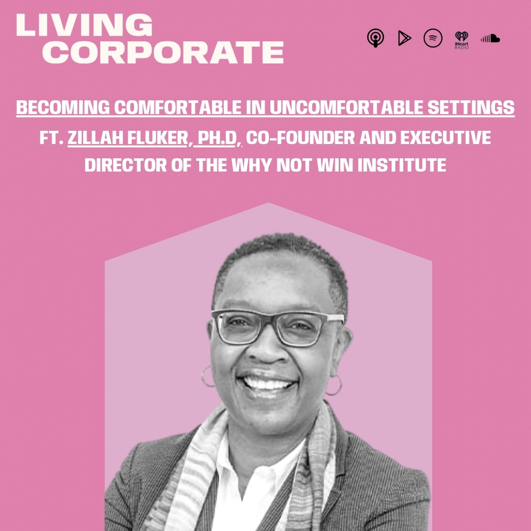Becoming Comfortable in Uncomfortable Settings (ft. Zillah Fluker, Ph.D) episode artwork