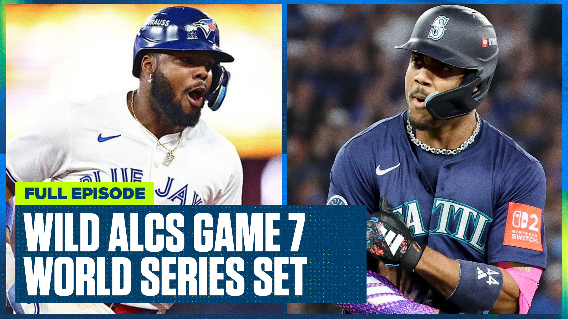 THE TORONTO BLUE JAYS WIN ALCS GAME 7 AND ARE HEADING TO THE WORLD SERIES