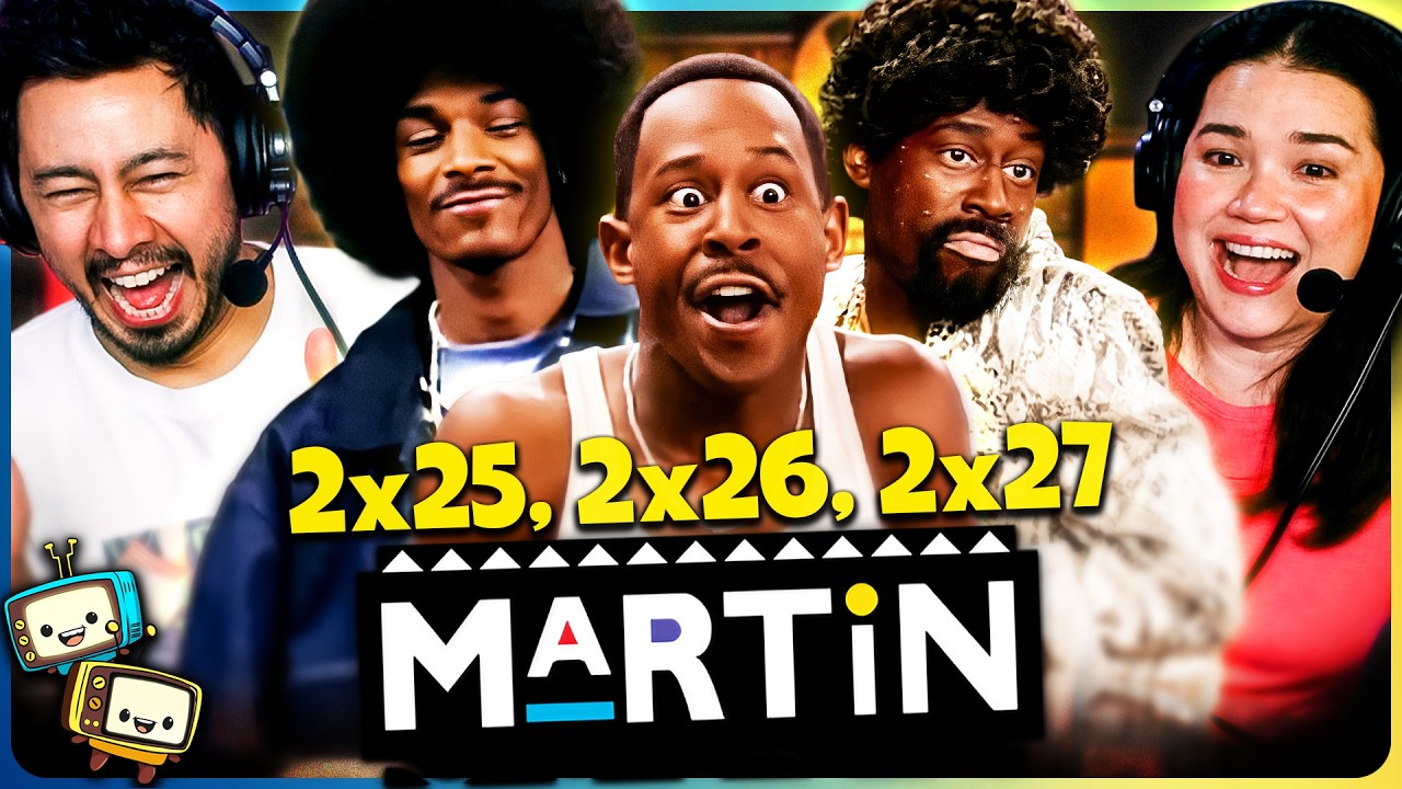 MARTIN (1993) 2x25, 2x26 & 2x27 Reaction! | First Time Watch | Martin Lawrence w/ Jaby Koay episode artwork