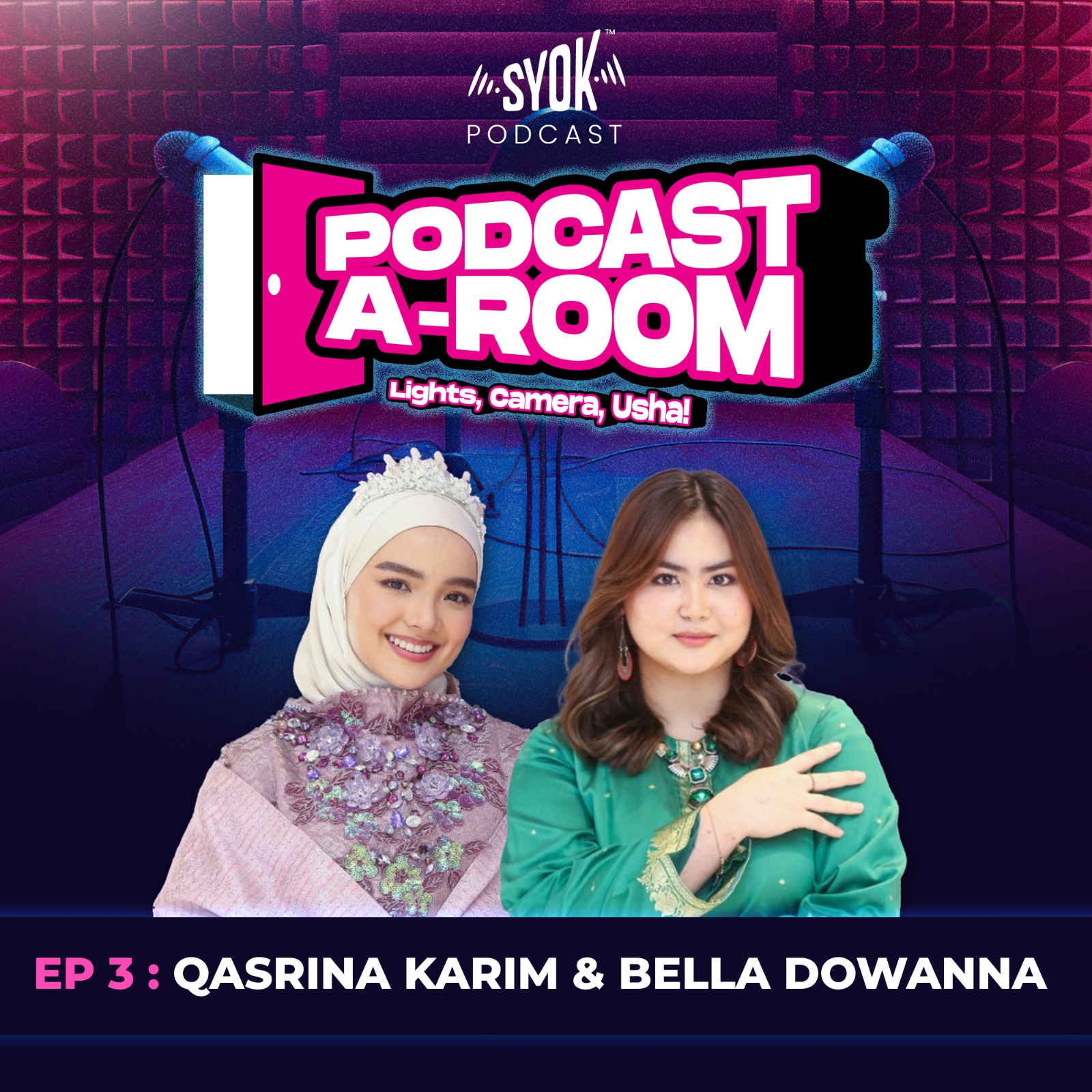 'Influencer Yang Ramai Followers Jadi Pelakon Tapi...' - Qasrina Karim & Bella Dowanna | Podcast A-Room EP3