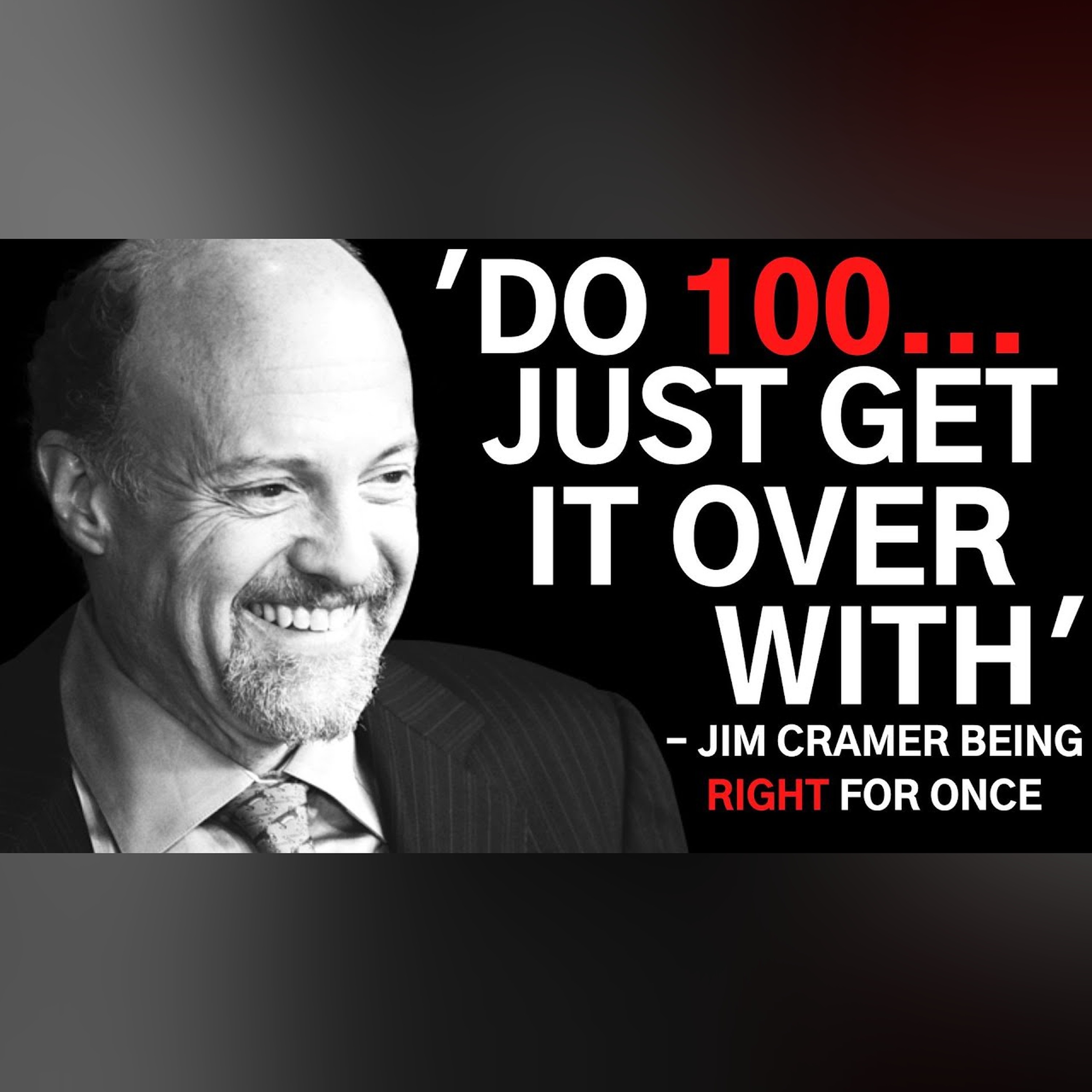Jim Cramer Is Actually Right For Once
