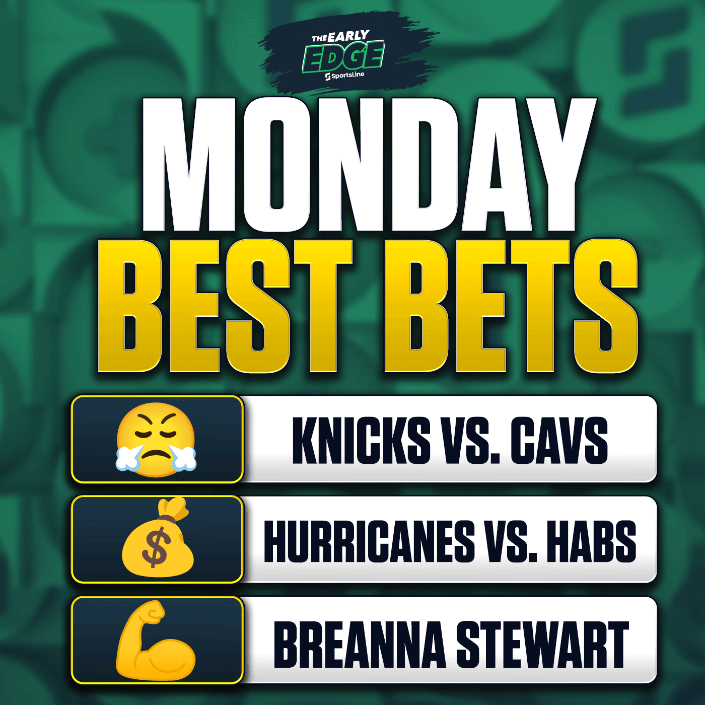Monday's BEST BETS: Knicks vs. Cavs Gm 4 + Canes vs. Habs + MLB + WNBA