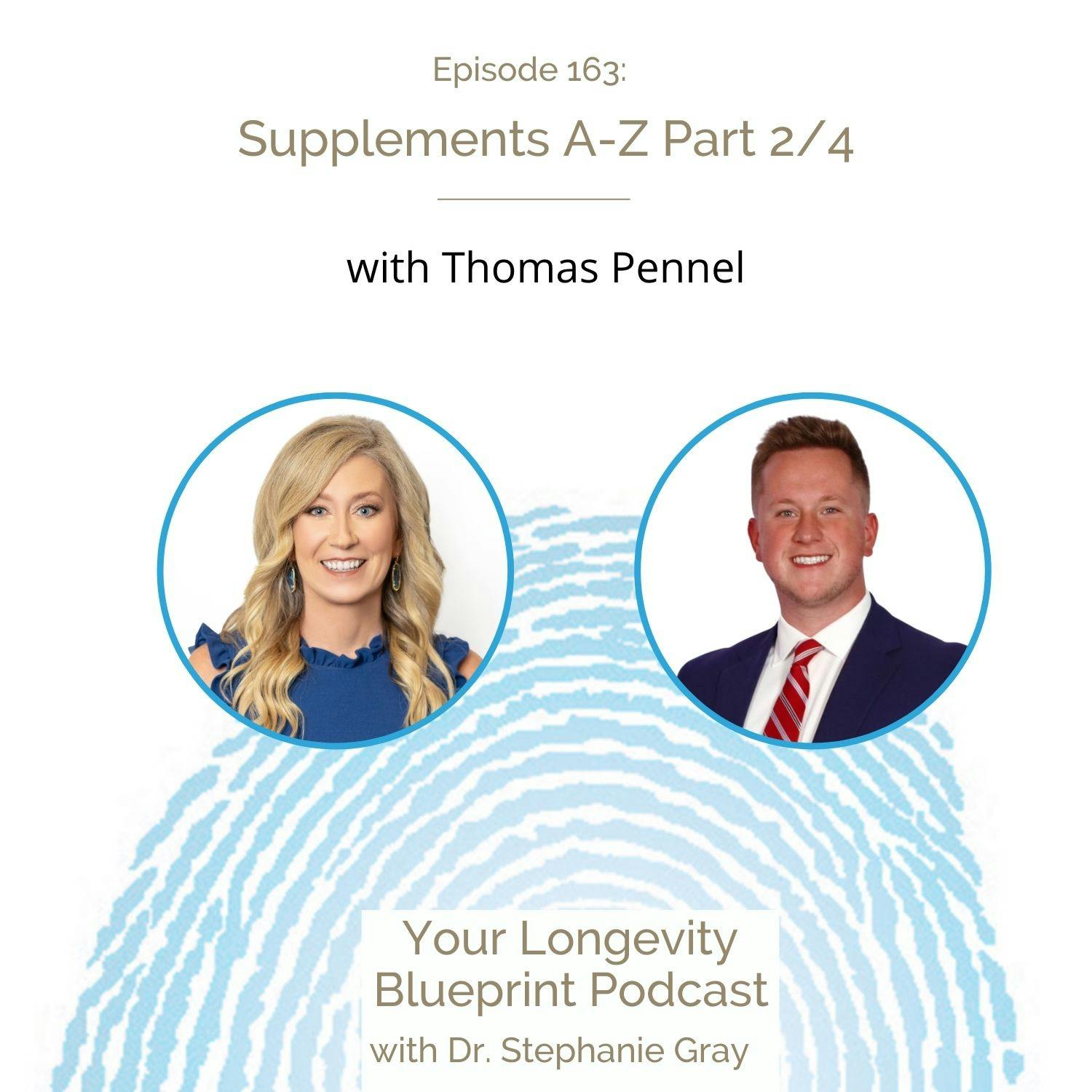 163: Supplements A-Z Part 2 with Thomas Pennel
