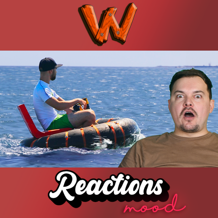 Unbelievable DIY Boat Crafted from Tire Inner Tube! REACTS episode artwork