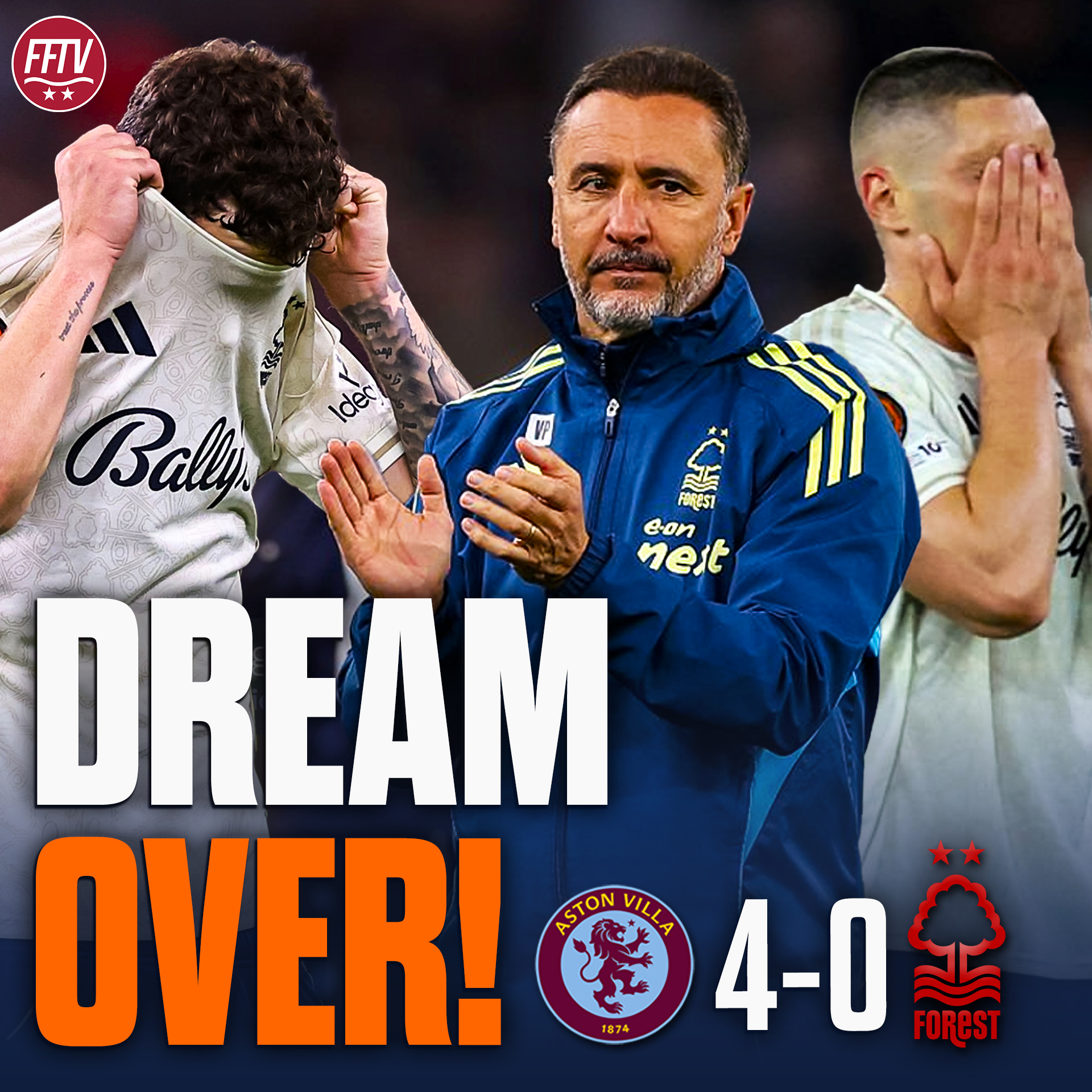 WE DIDN'T TURN UP! Injuries To Blame? Aston Villa 4-0 Nottingham Forest Match Reaction