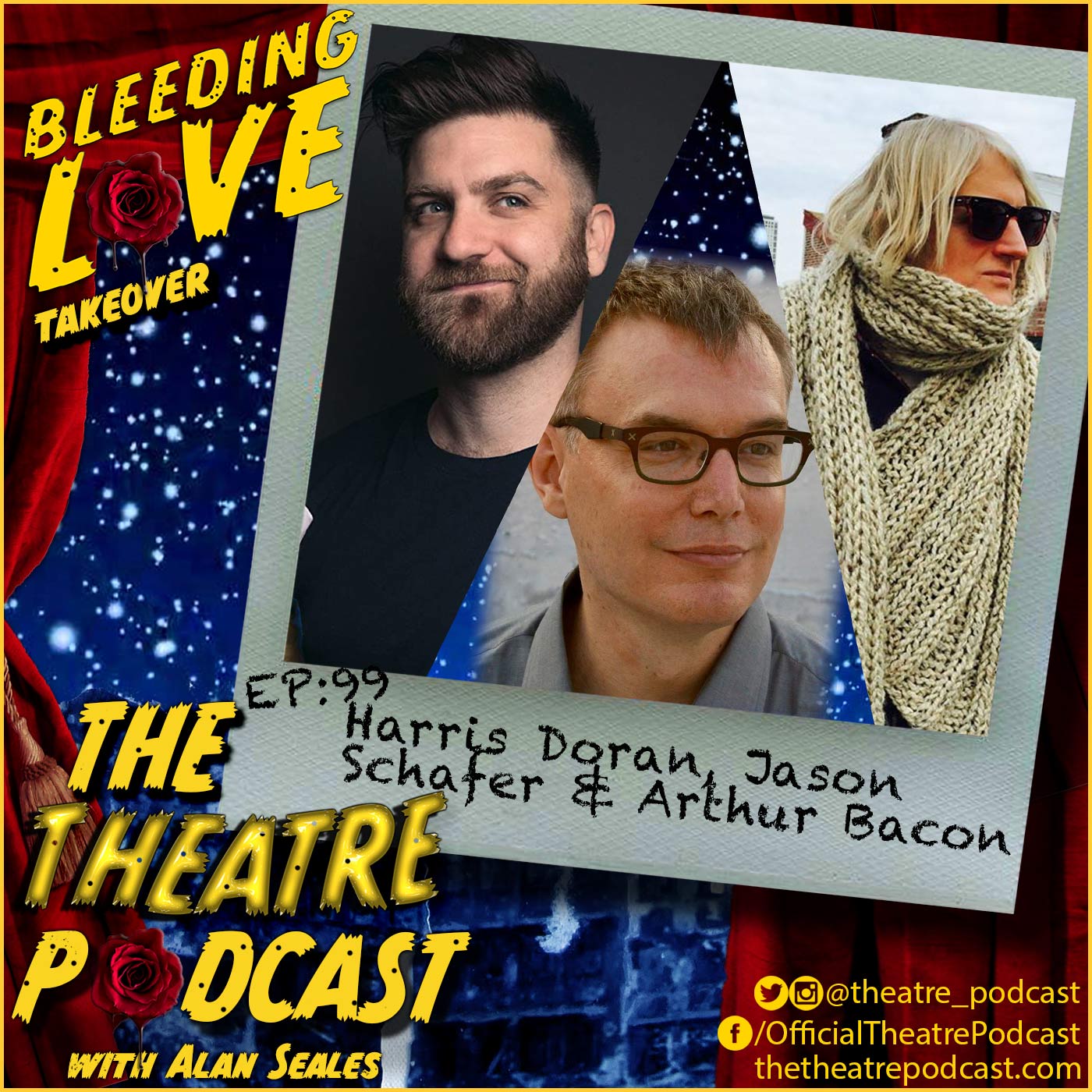 Harris Doran, Jason Schafer, and Arthur Bacon, the "Bleeding Love" Creatives