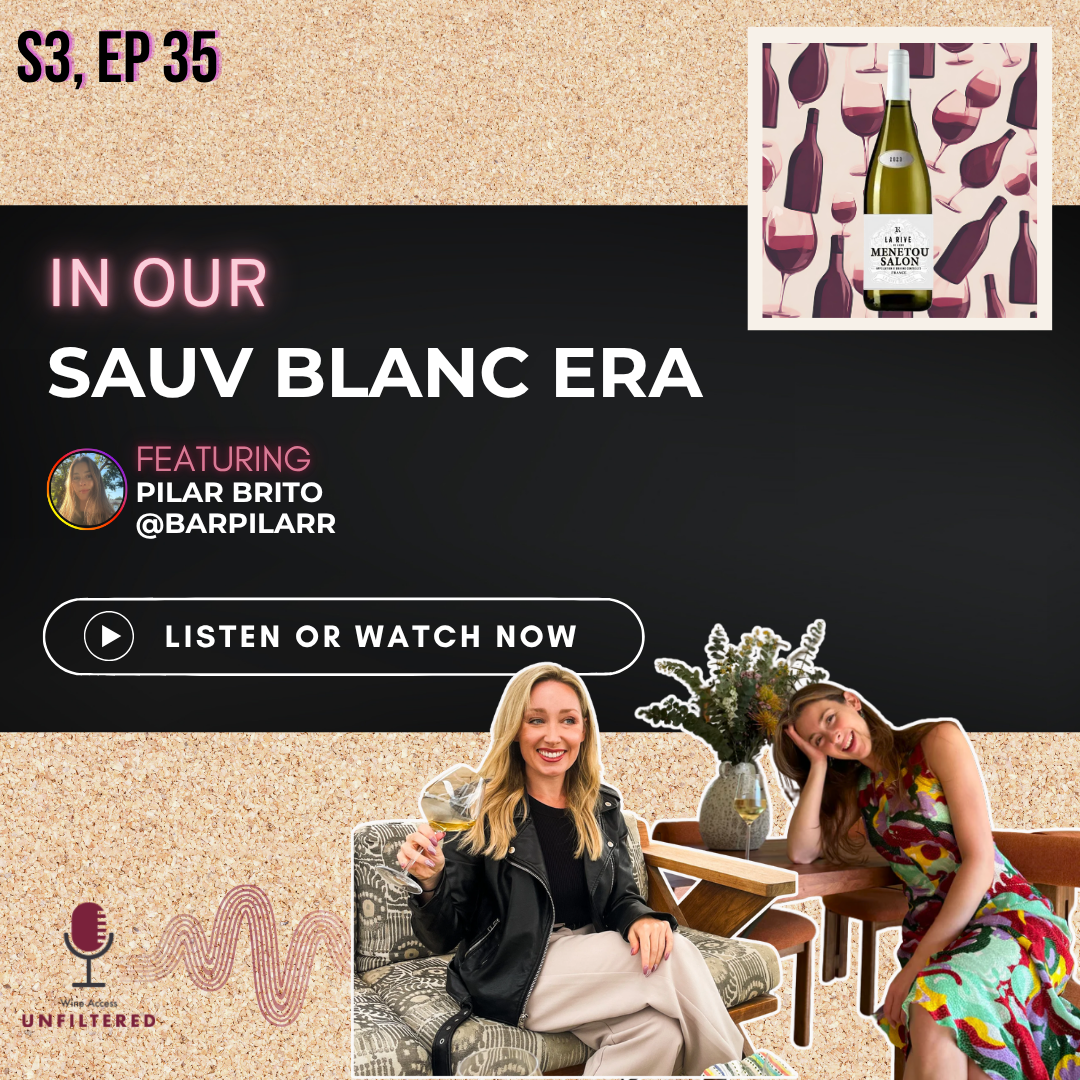 In our Sauv Blanc Era featuring Pilar Brito