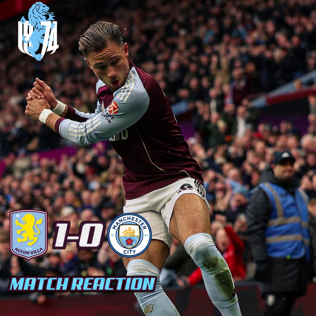 Aston Villa 1-0 Man City: MATCH REACTION