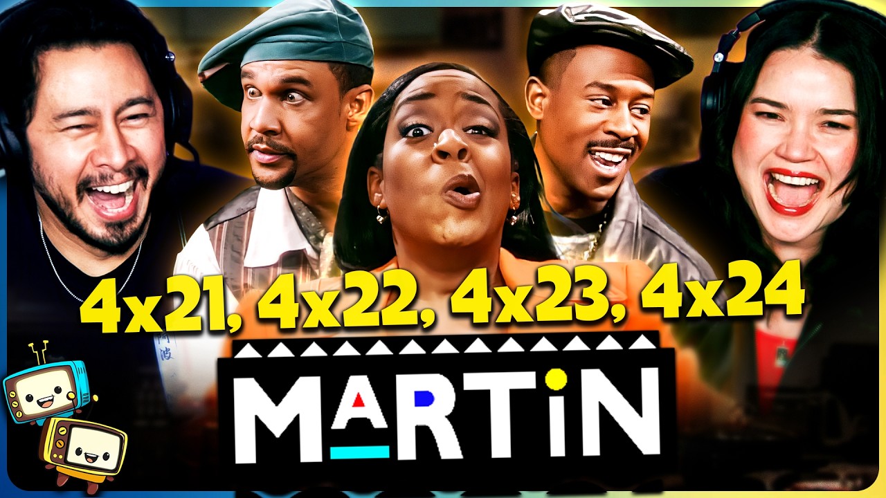 MARTIN (1995) 4x21, 4x22, 4x23 & 4x24 Reaction! | First Time Watch | Martin Lawrence w/ Jaby Koay episode artwork