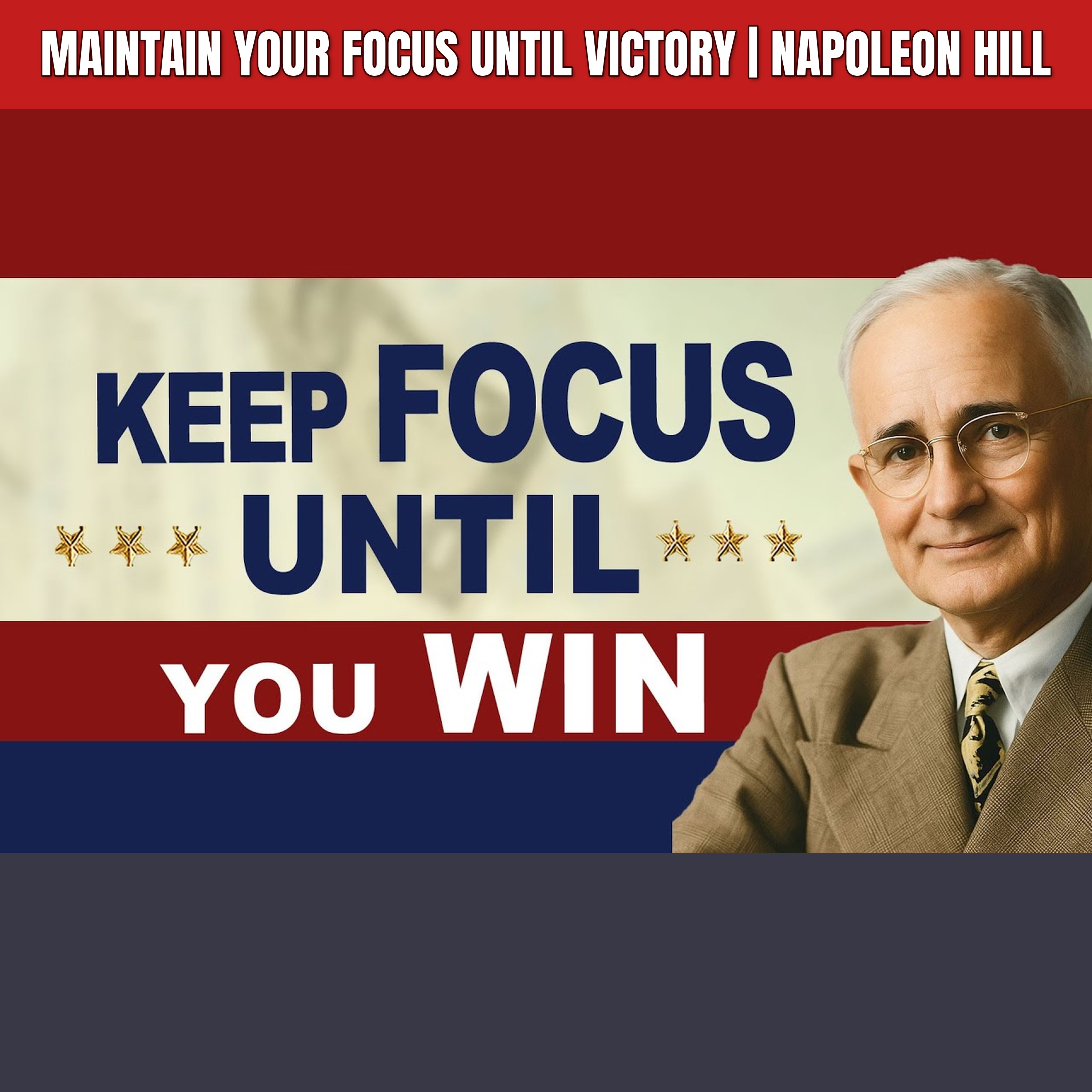 Maintain Your Focus Until Victory | Napoleon Hill episode artwork
