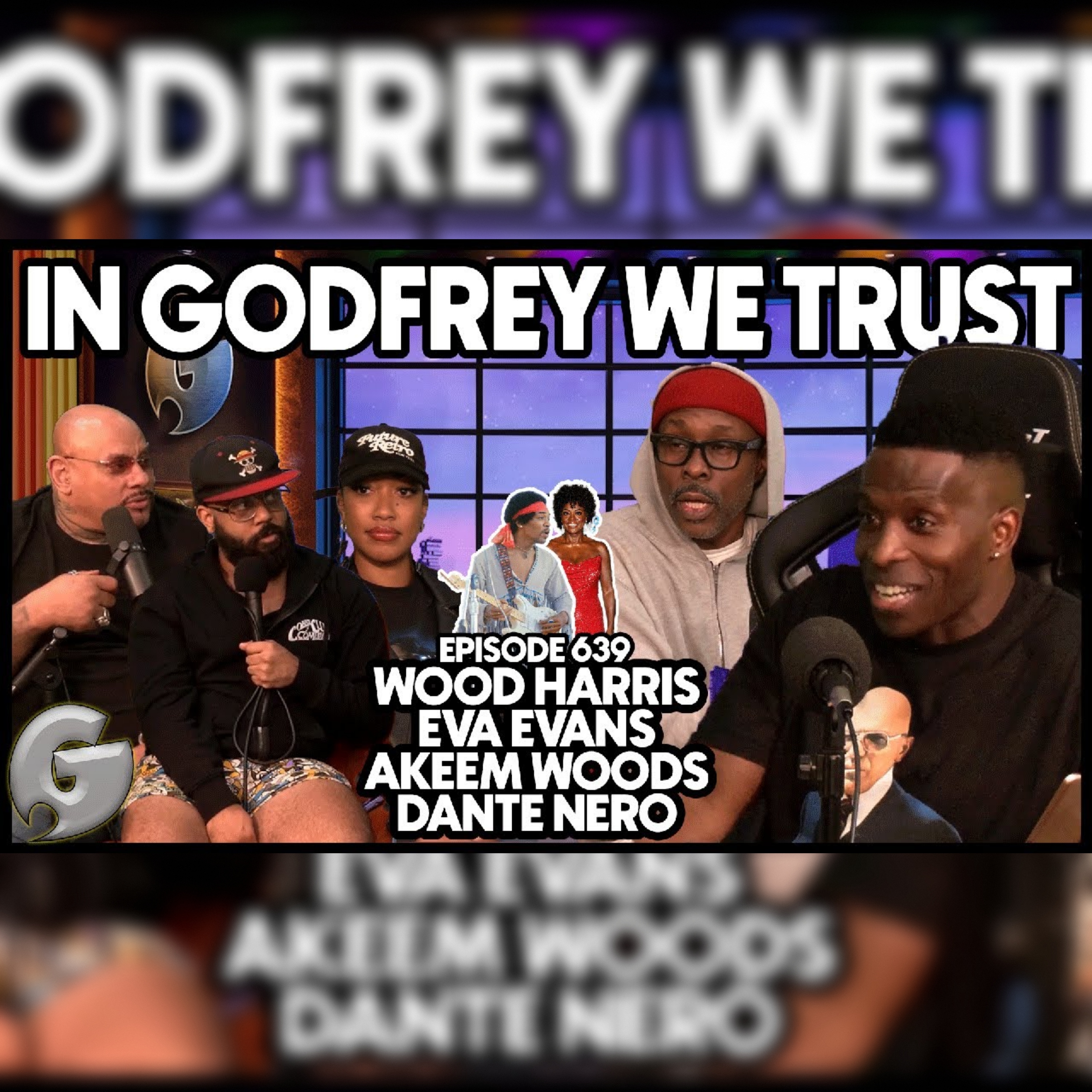 639. Walking With A Guitar l Wood Harris, Eva Evans, Akeem Woods & Dante Nero