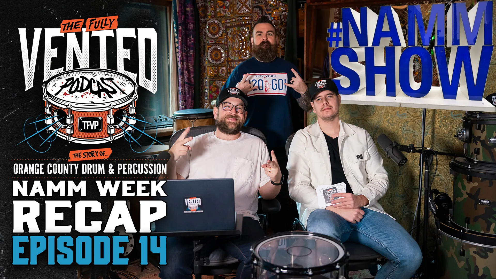 A Drum Podcast’s Week at NAMM 2026 | Gear, Chaos & 2000s Nostalgia Orange County Drum & Percussion | Episode 14 episode artwork