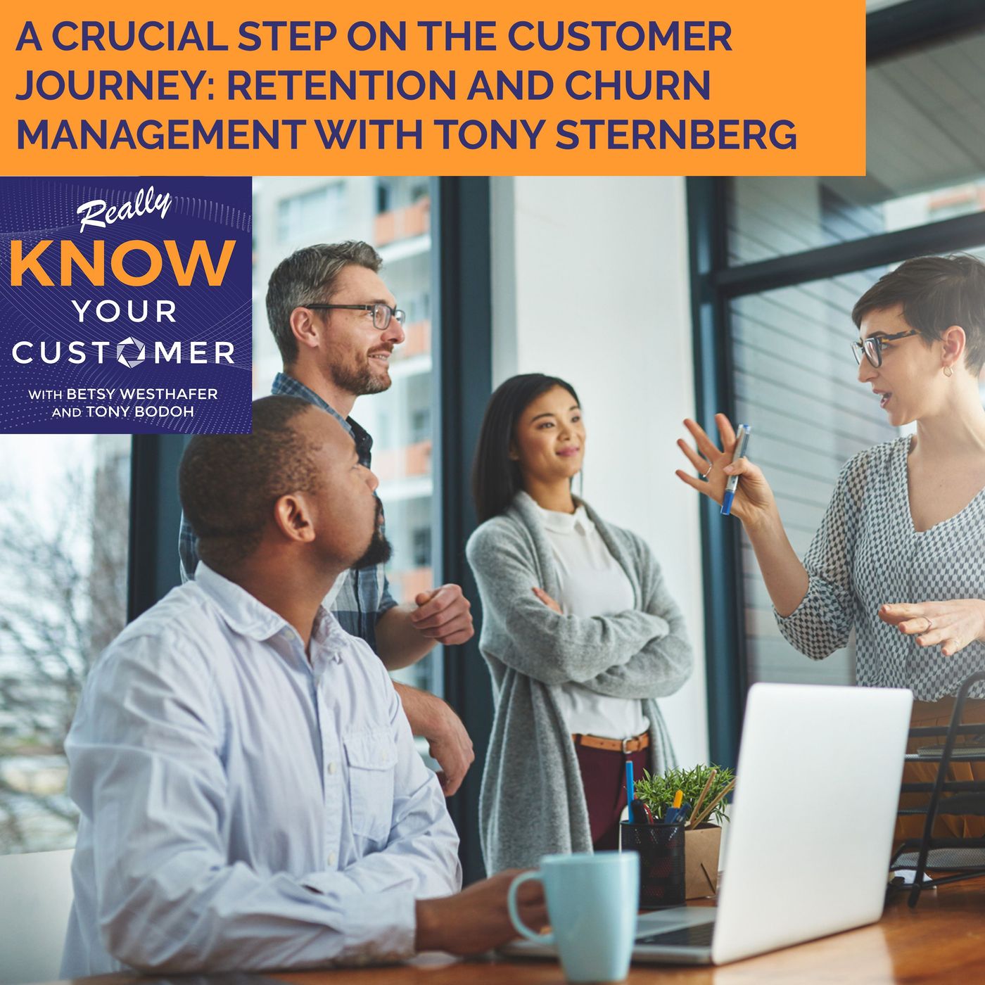 A Crucial Step On The Customer Journey: Retention And Churn Management With Tony Sternberg episode artwork