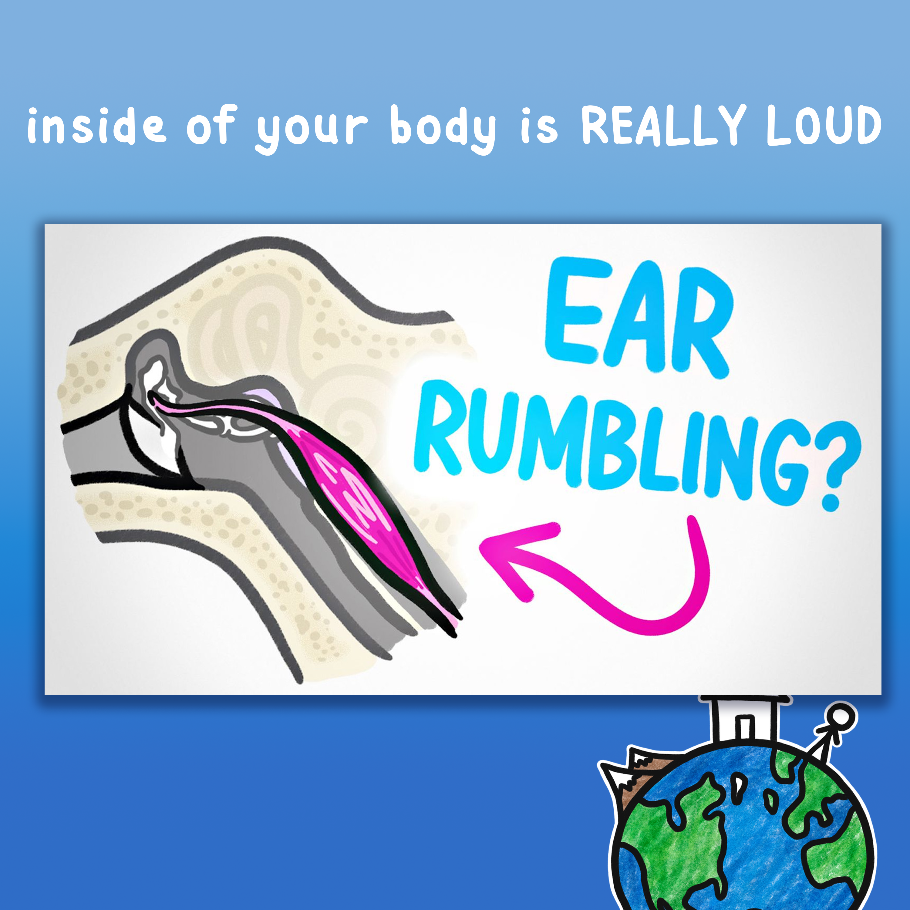 inside of your body is REALLY LOUD