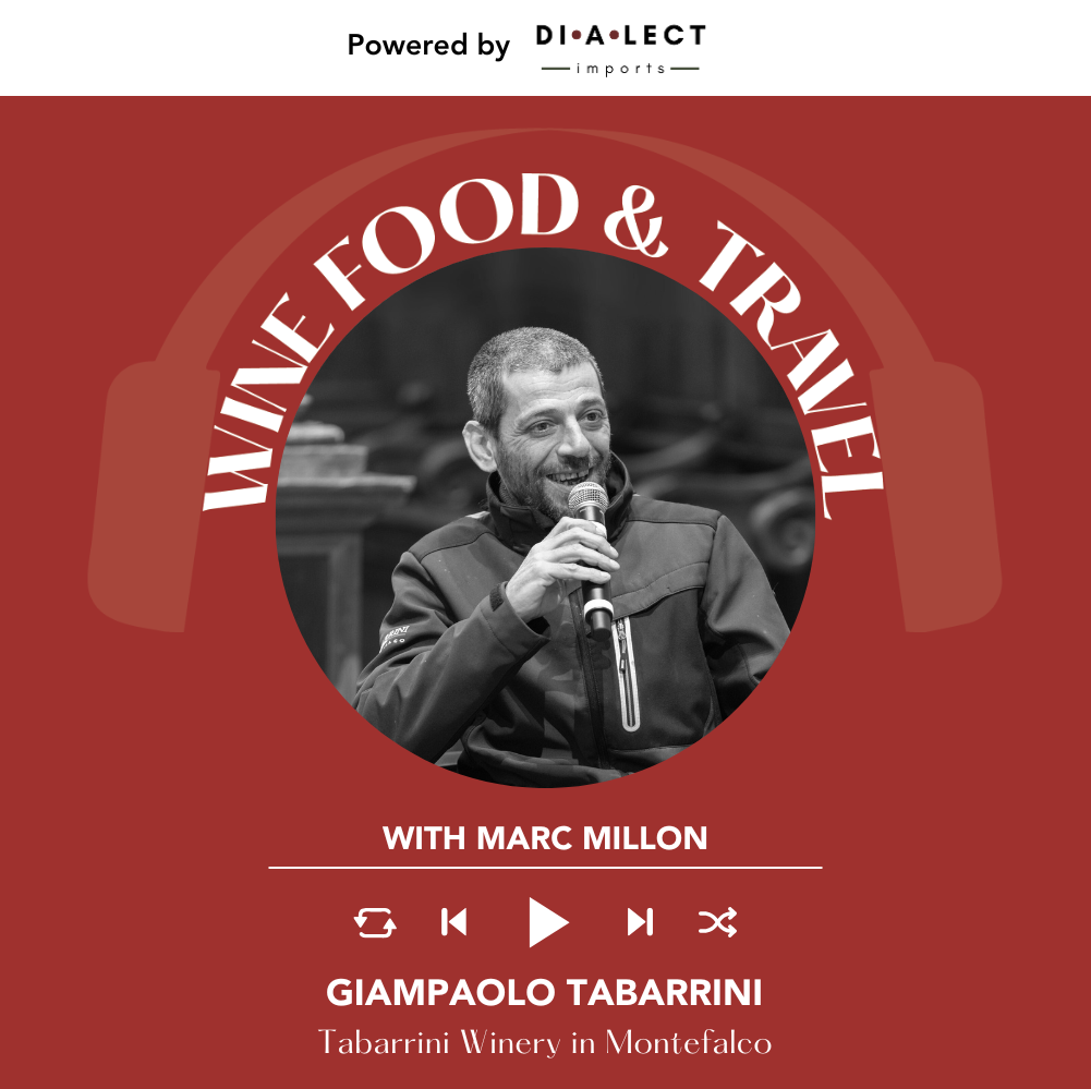 Giampaolo Tabarrini of Tabarrini winery in Montefalco | Wine, Food & Travel with Marc Millon