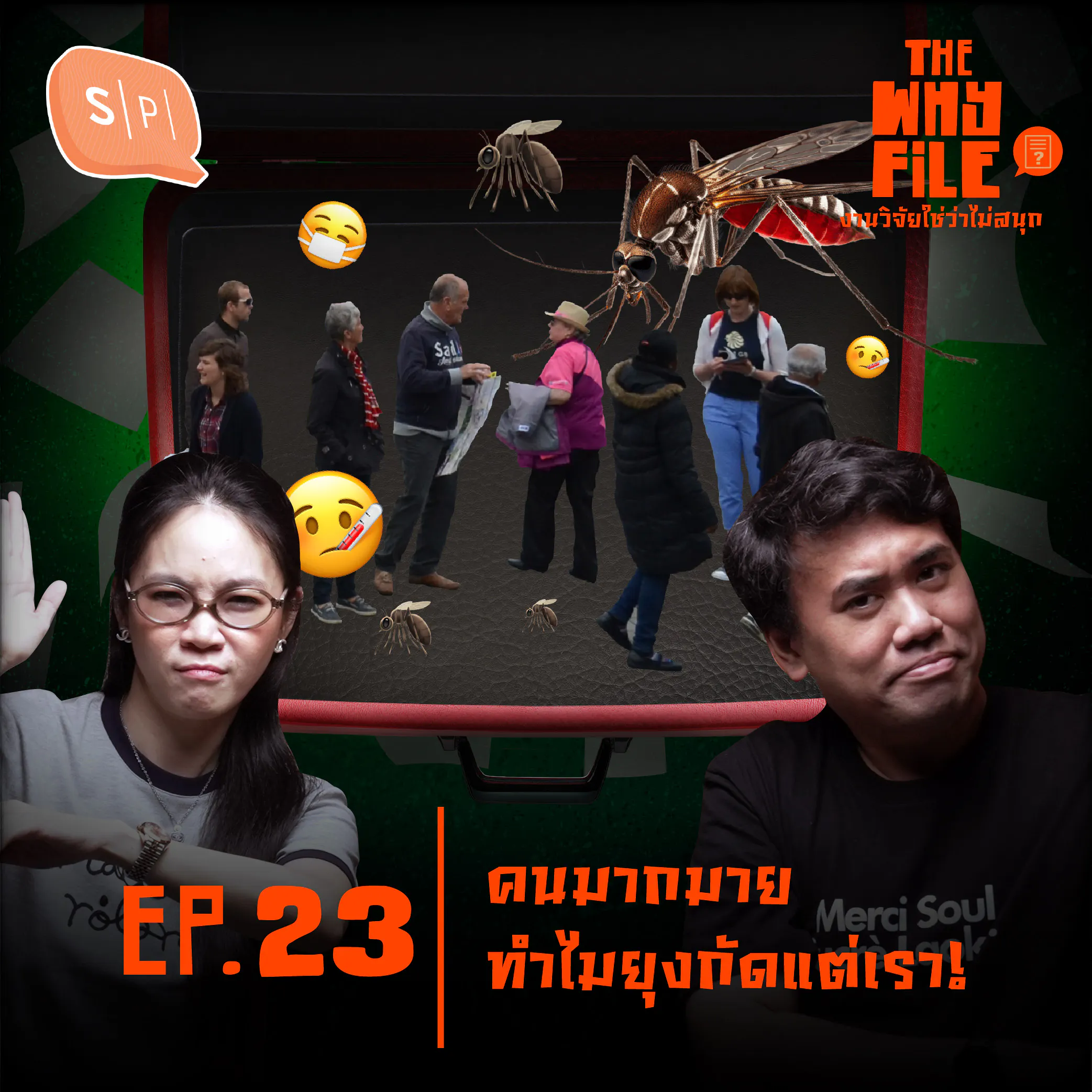 คนมากมาย ทำไมยุงเลือกกัดแต่เรา!? | The Why File EP23 episode artwork