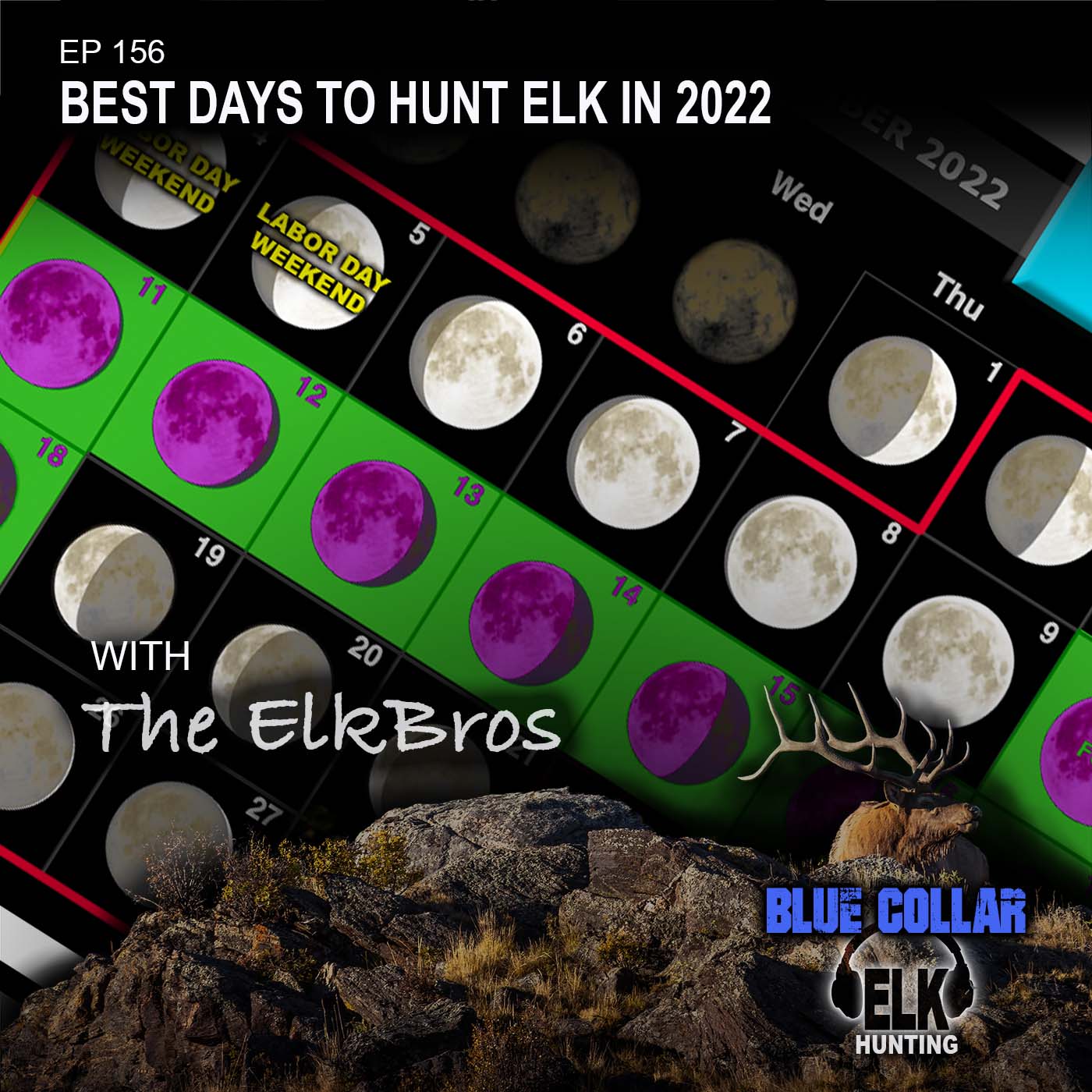EP 156: Elk Hunt 2022 - Best Hunt Days Scenarios episode artwork