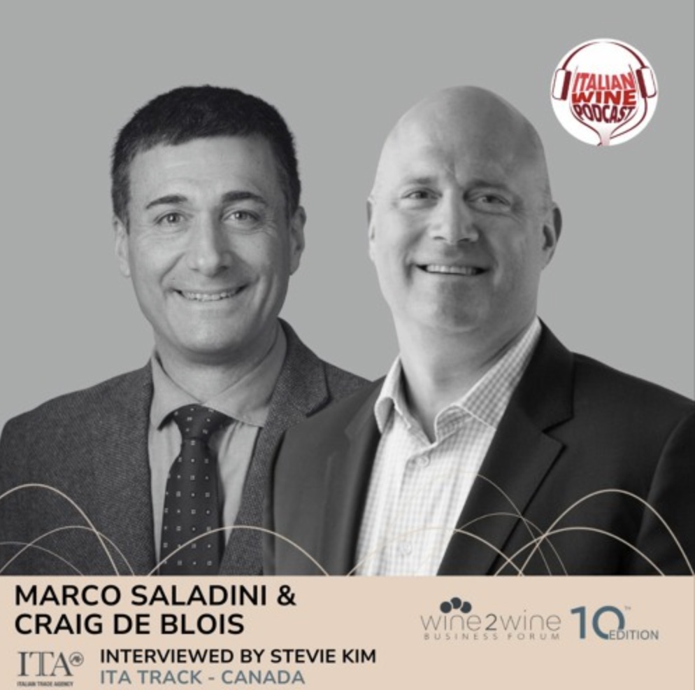 Stevie Kim Interviews Marco Saladini & Dr. Craig De Blois | wine2wine Business Forum 2023