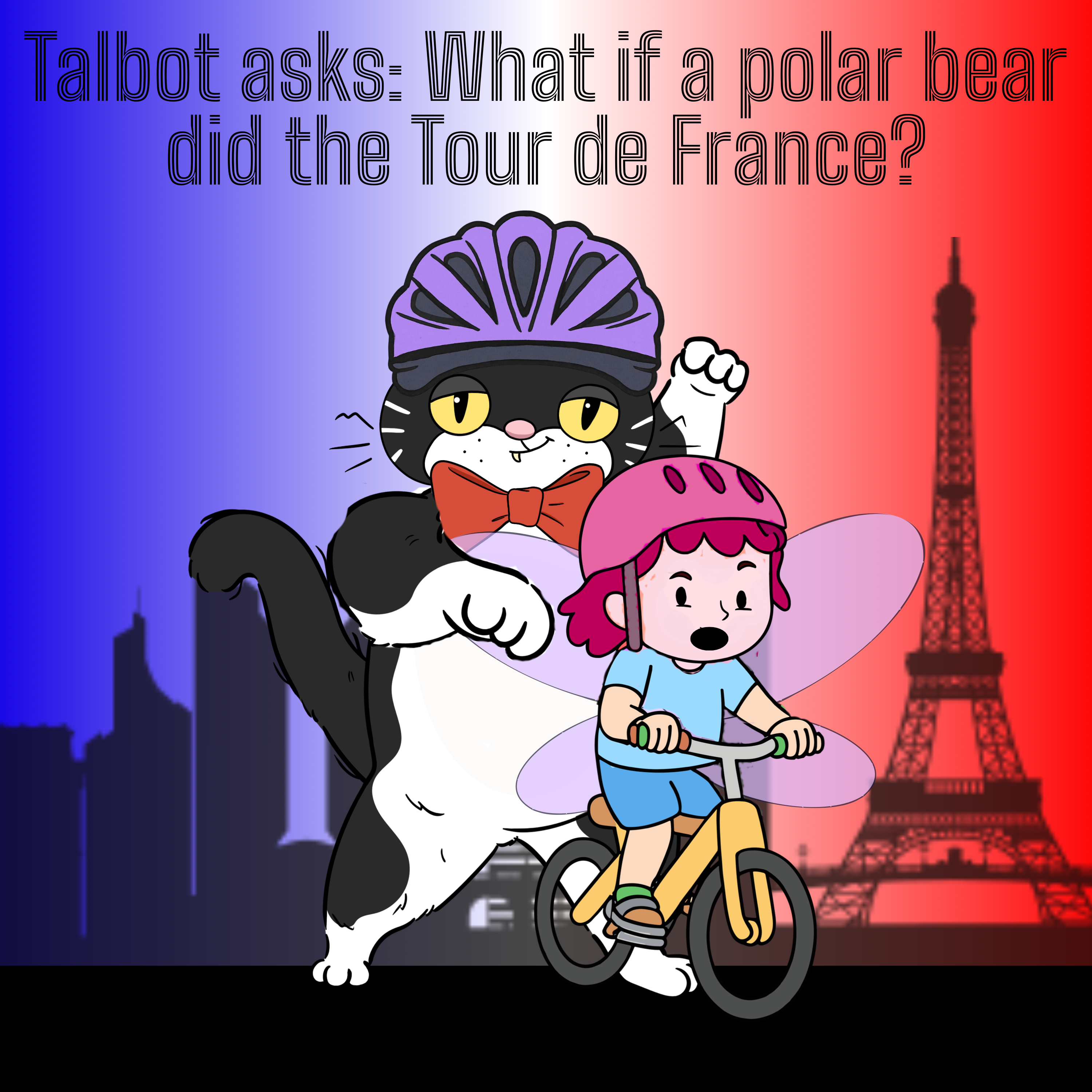 375. Talbot asks: What if a polar bear did the Tour de France?
