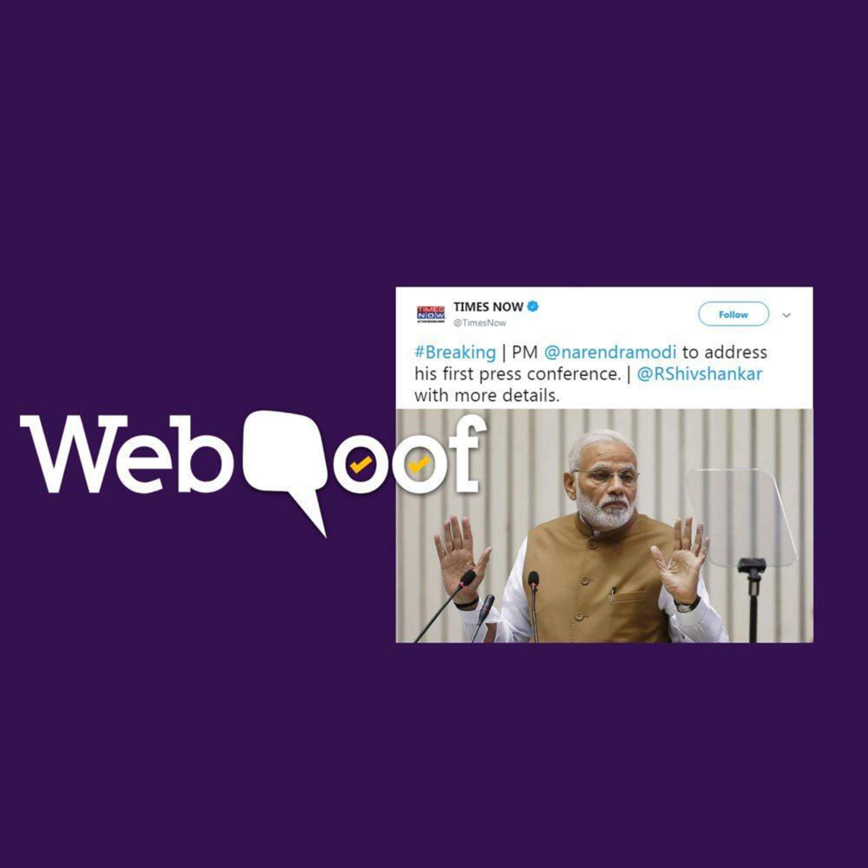 Will Modi Hold First Press Conference As Times Now Said? Lol No episode artwork