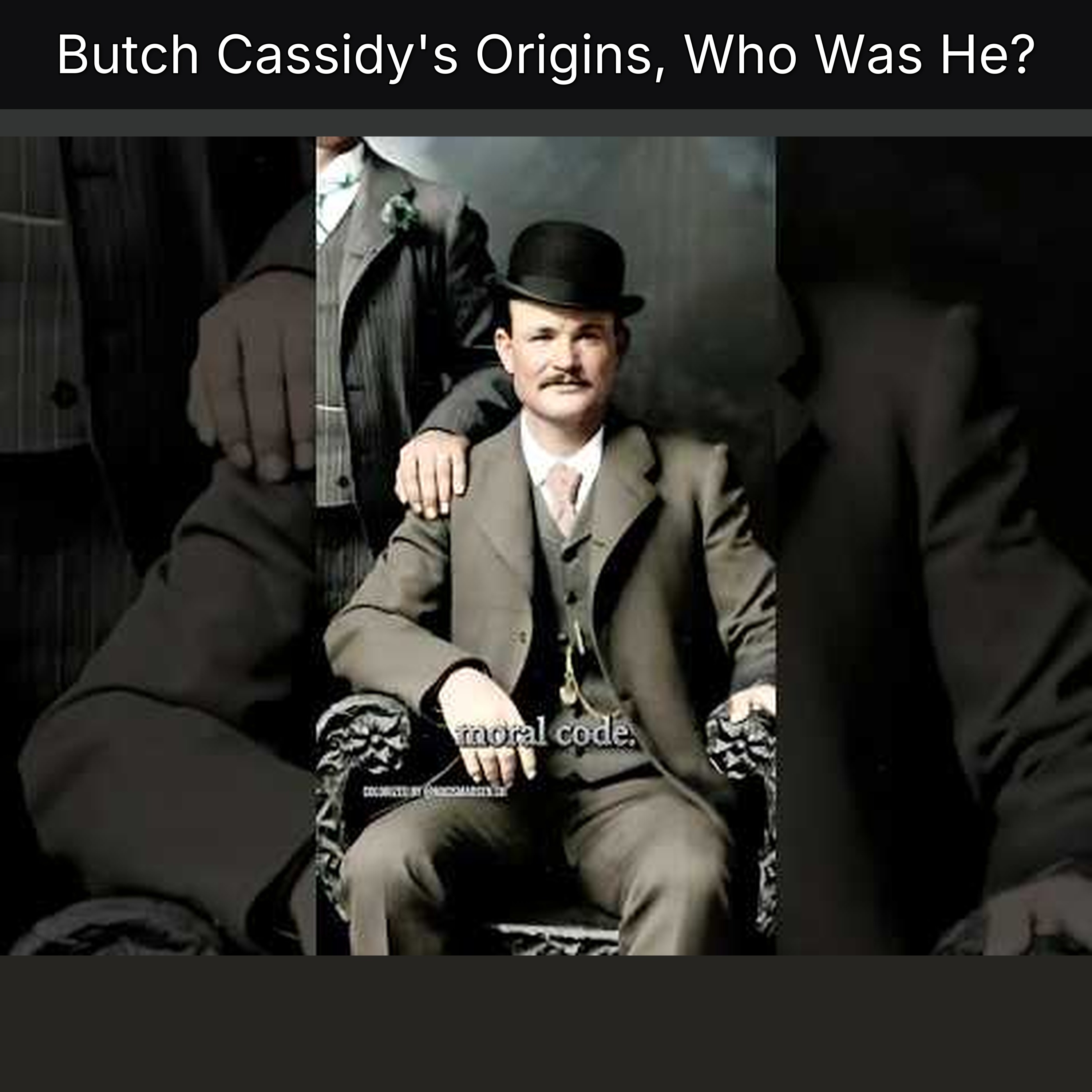 Butch Cassidy's Origins, Who Was He? episode artwork