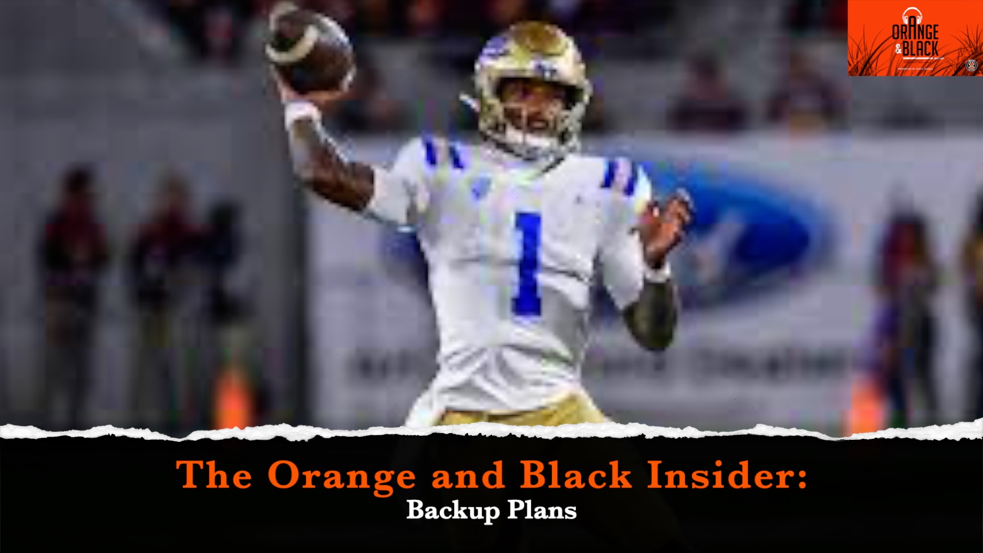 The Orange and Black Insider Bengals podcast: Backup Plans episode artwork