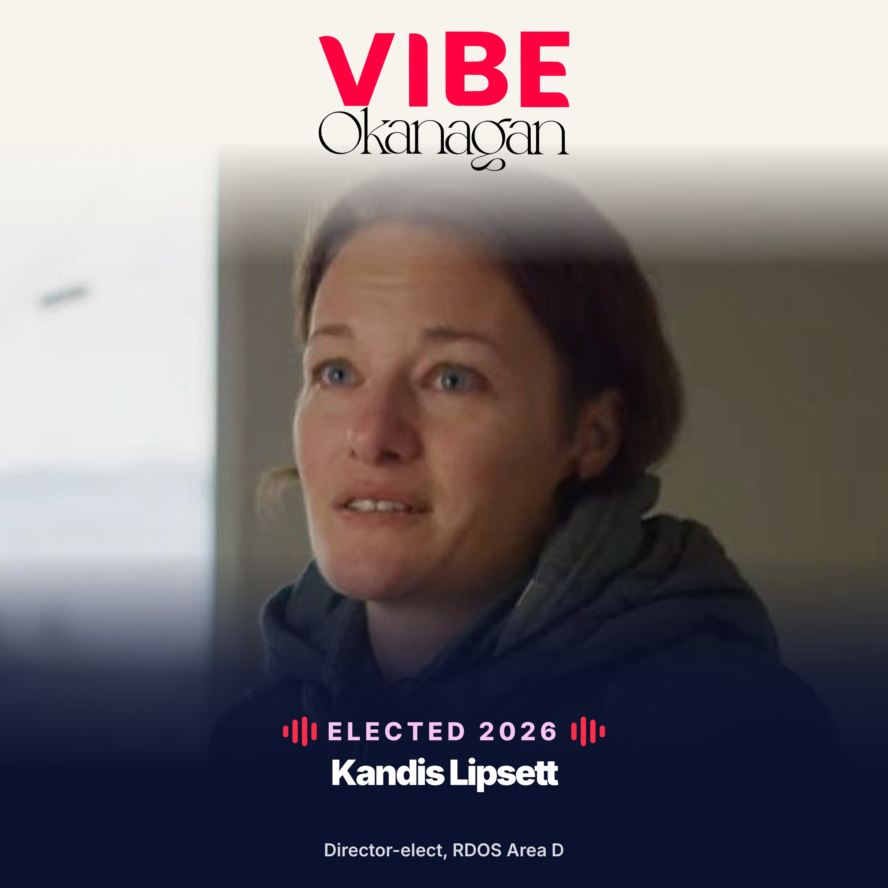 Kandis Lipsett, New Area D Director for OK Falls & Skaha East episode artwork