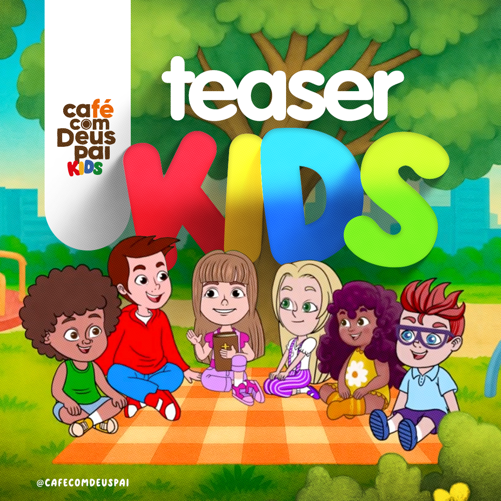 Teaser Café com Deus Pai kids 2026