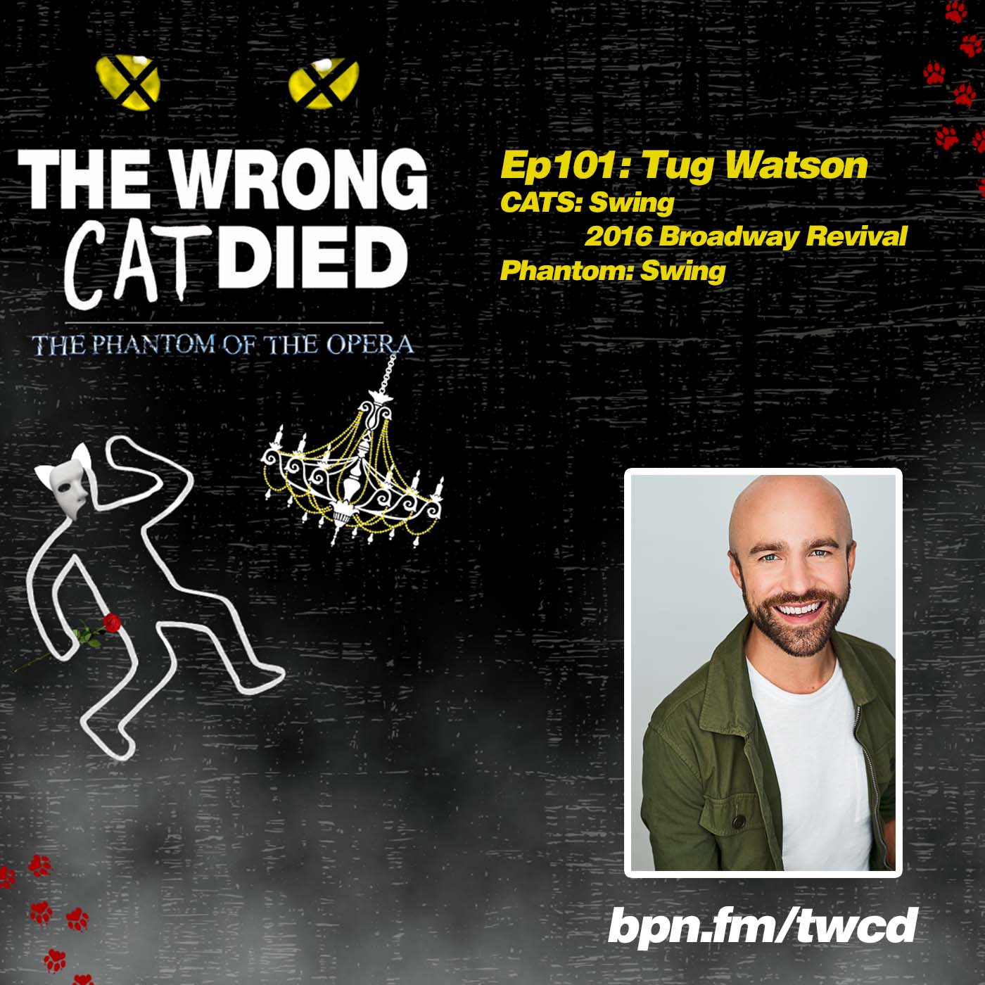 Ep101 - Tug Watson, Swing on 2016 Broadway revival (Part of Phantom February) episode artwork