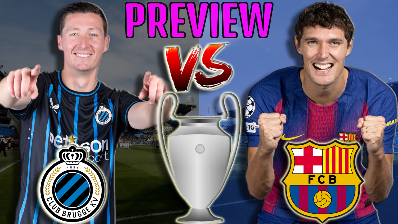 🎥 Club Brugge vs. Barcelona - Match Preview (UEFA Champions League 2025/2026) episode artwork
