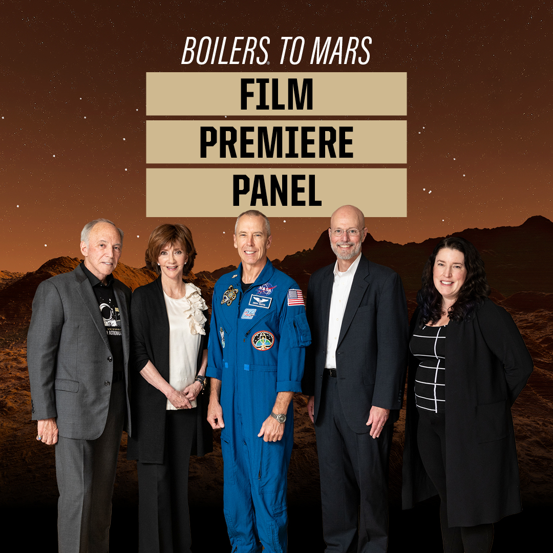 ‘Boilers to Mars’ Film Premiere Panel with Former NASA Astronaut Drew Feustel, Purdue Professors Briony Horgan and Marshall Porterfield, and SpaceKids Global Founders Marc and Sharon Hagle