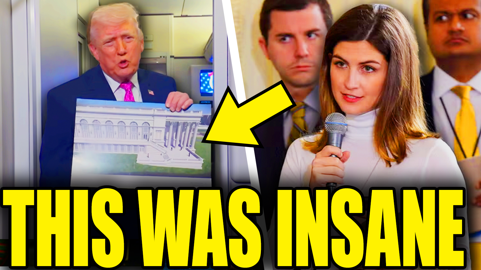 Trump Suffers Mental Breakdown Mid-Air As Press Stunned Silent episode artwork