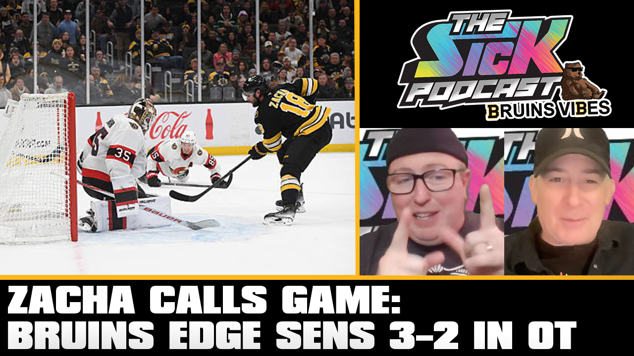 Bruins Vibes #12 - Zacha Calls Game: Bruins Edge Sens 3–2 in OT