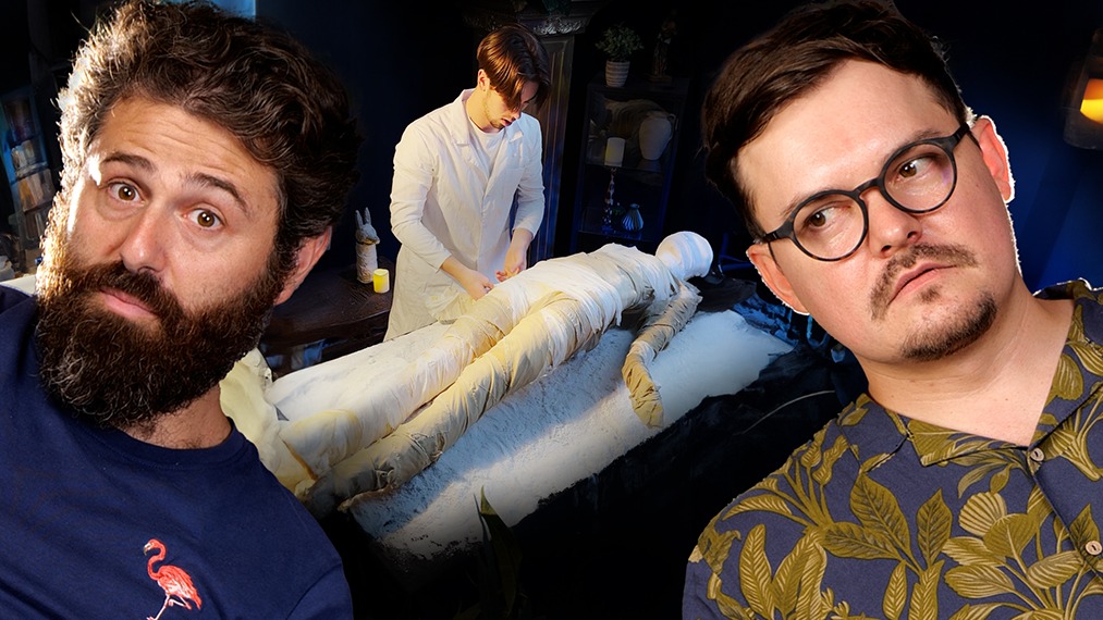These Guys REACT to a Mummy making masterclass! Process of mummification that will give you relaxation episode artwork