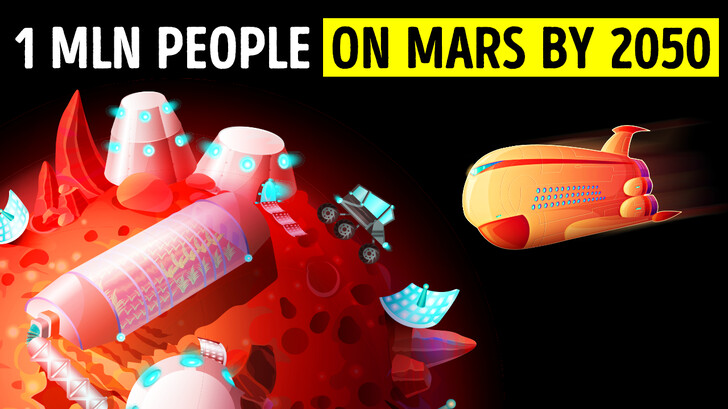 City of 1 Million on Mars Before 2050, That's the Plan