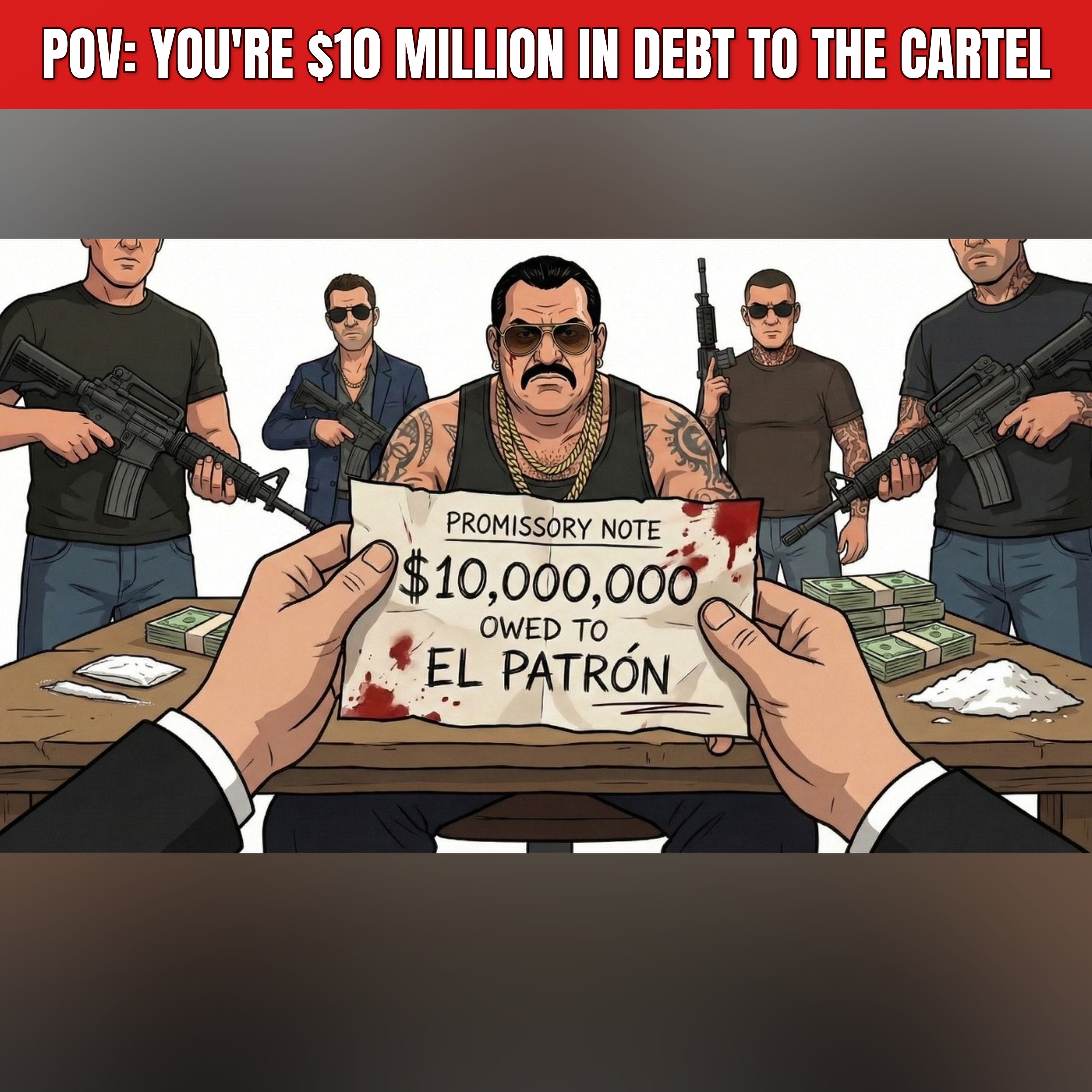 POV: You're $10 Million in Debt to the Cartel episode artwork