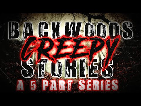 True Backwoods Creepy Stories: A 5-Part Series with Rain Sounds