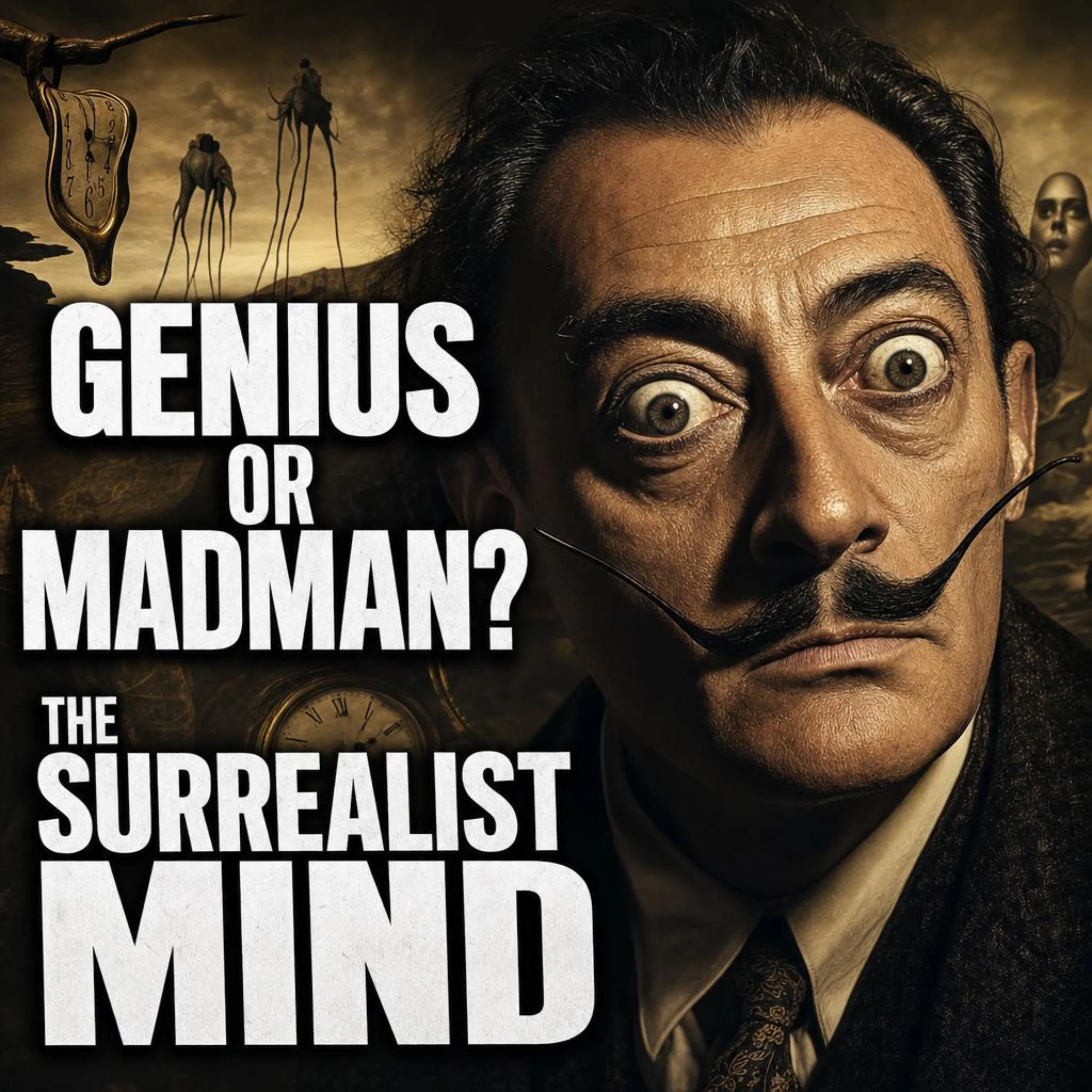 SALVADOR DALÍ The King of Madness Genius or Fraud? HISTORY FOR SLEEP episode artwork