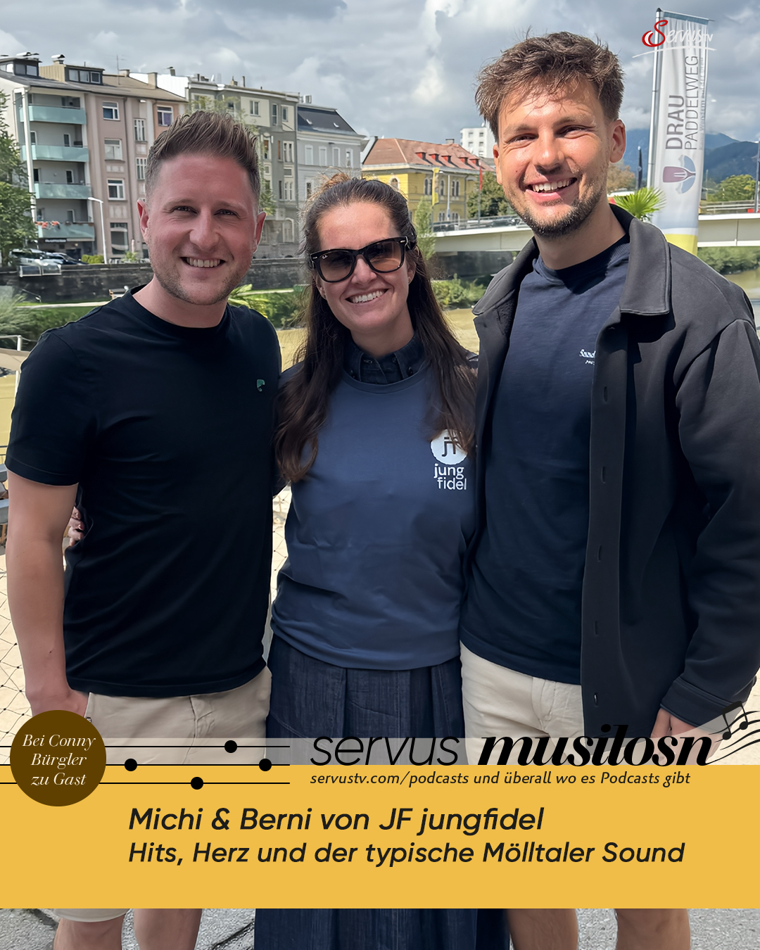 Michi & Berni von JF jungfidel: Hits, Herz und der typische Mölltaler Sound