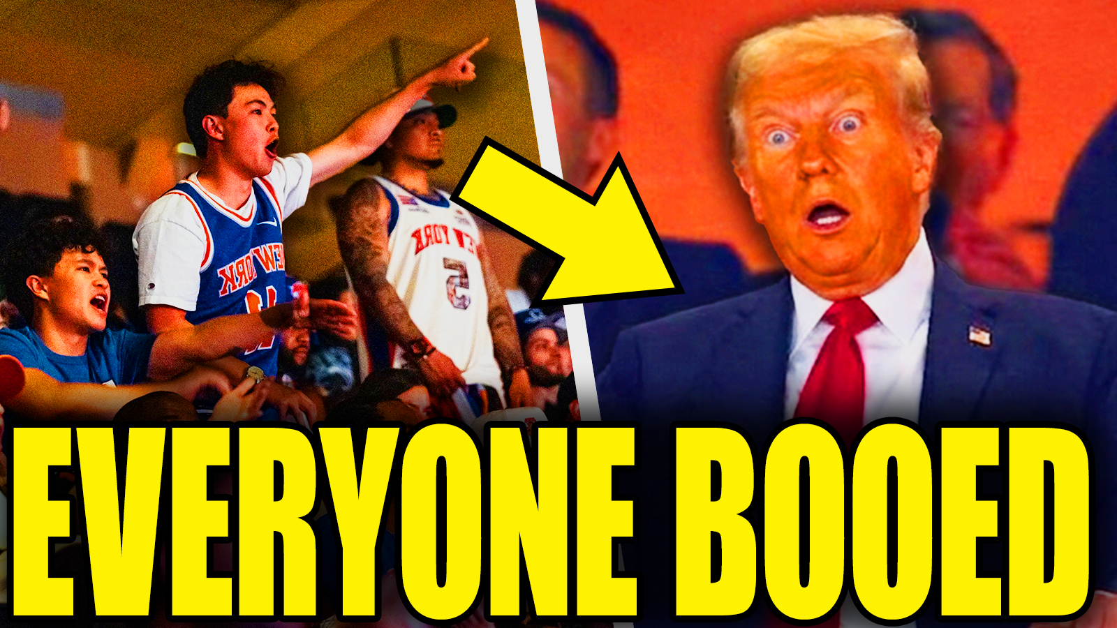 Trump Booed By Entire Arena episode artwork