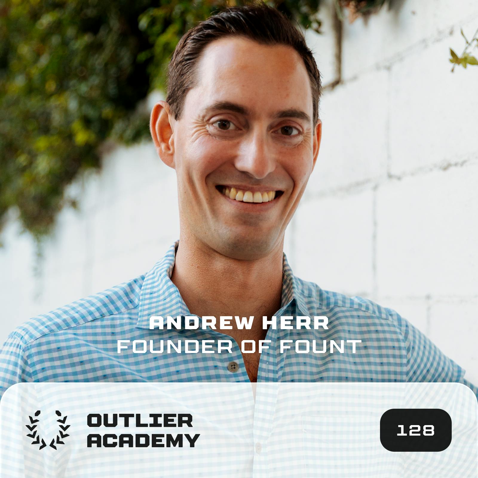 Trailer – #128 Andrew Herr of Fount: My Favorite Books, Tools, Habits and More | 20 Minute Playbook Image