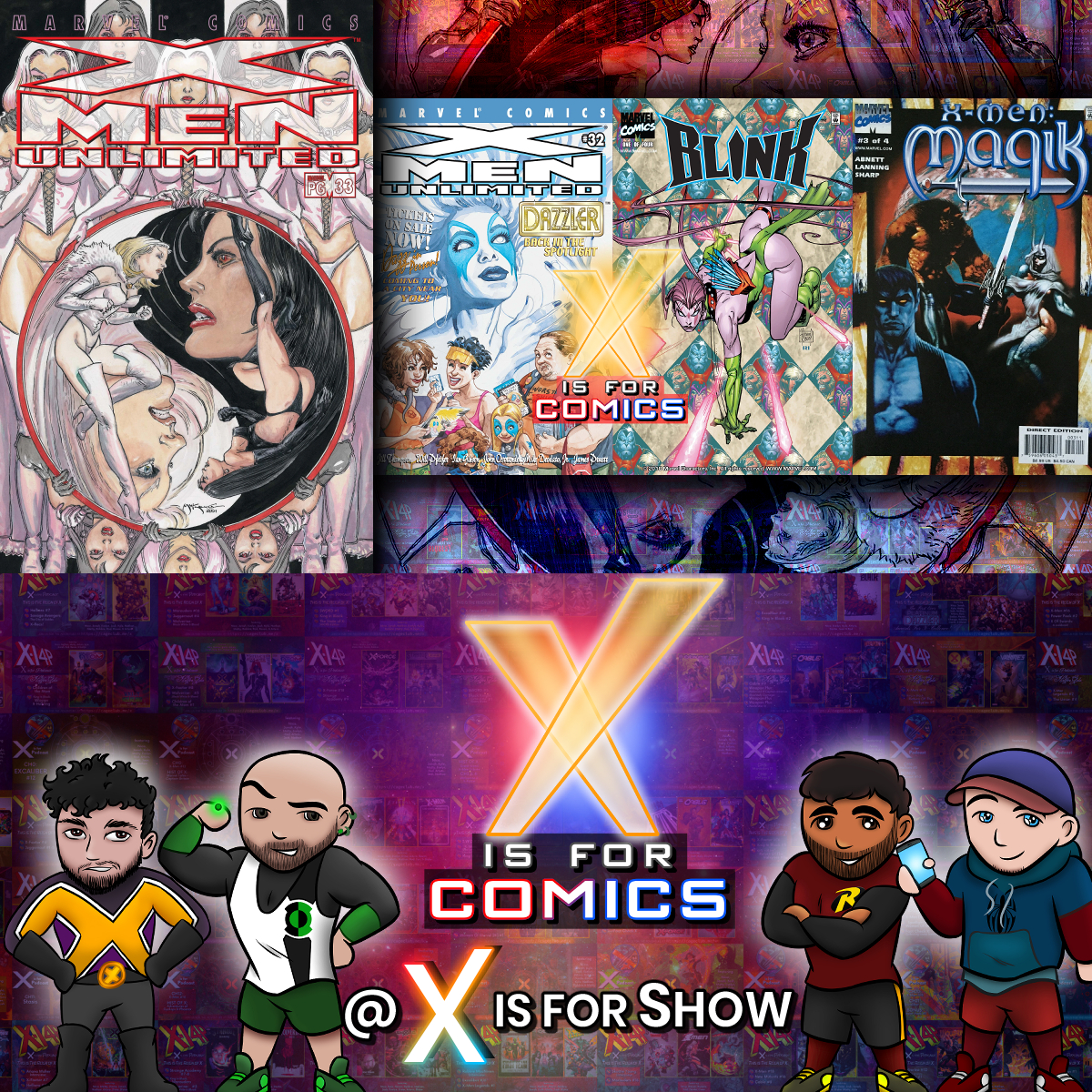 X-Women Unlimited: Emma Frost, Dazzler, Phoenix, Rogue, Blink, Magik, & More on XI4C!