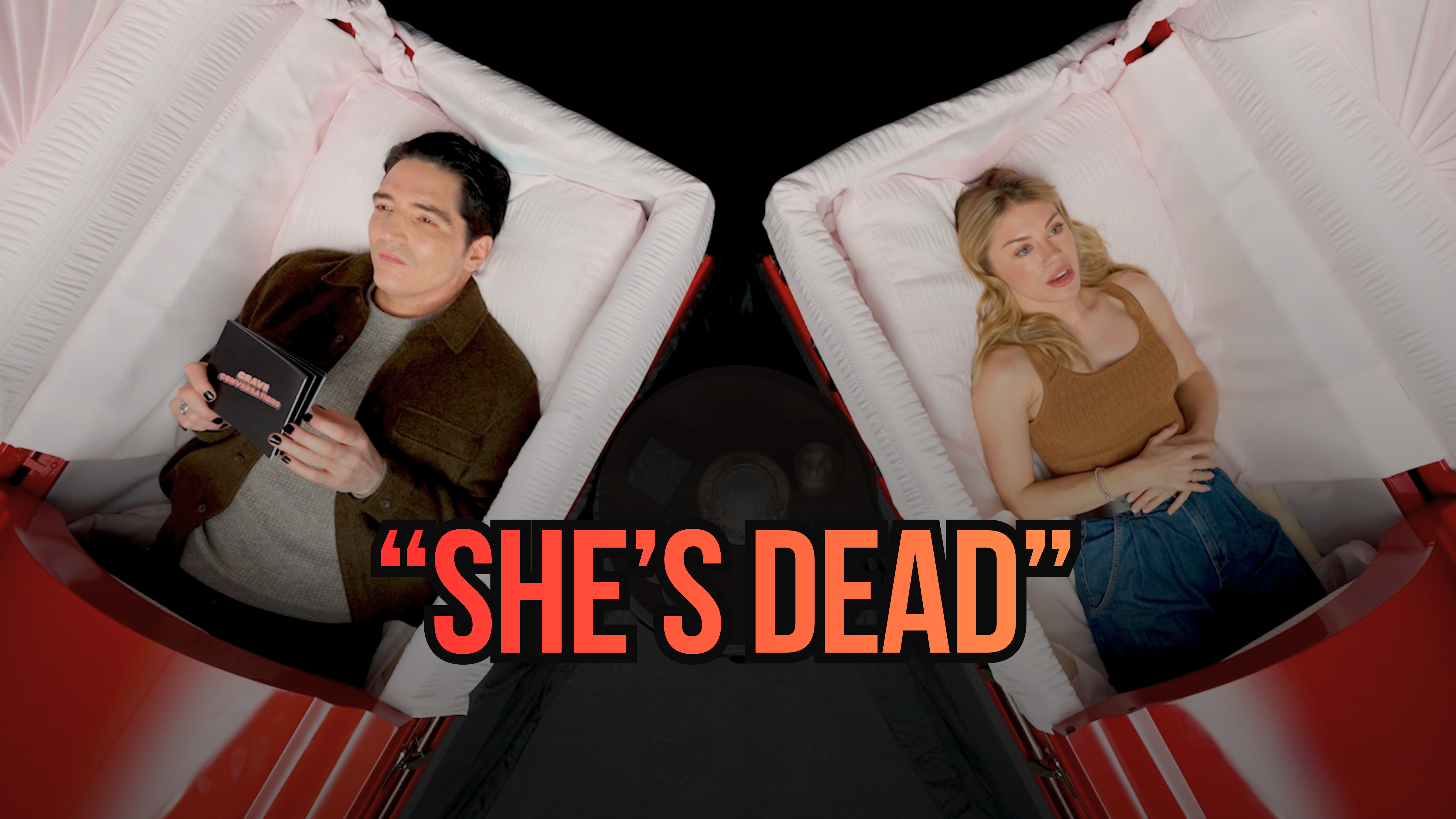 Peacemaker’s Jennifer Holland Gets WEIRD In A Casket | Grave Conversations episode artwork