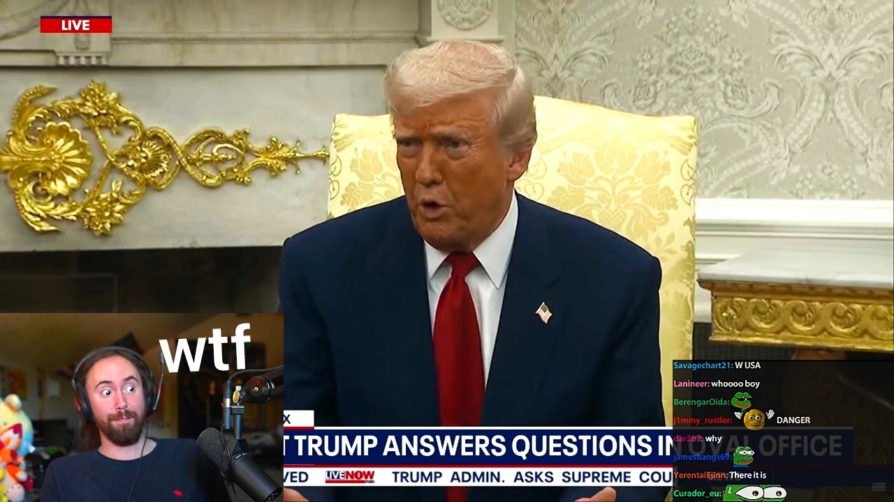 Trump said what about tariffs?? | Asmongold TV