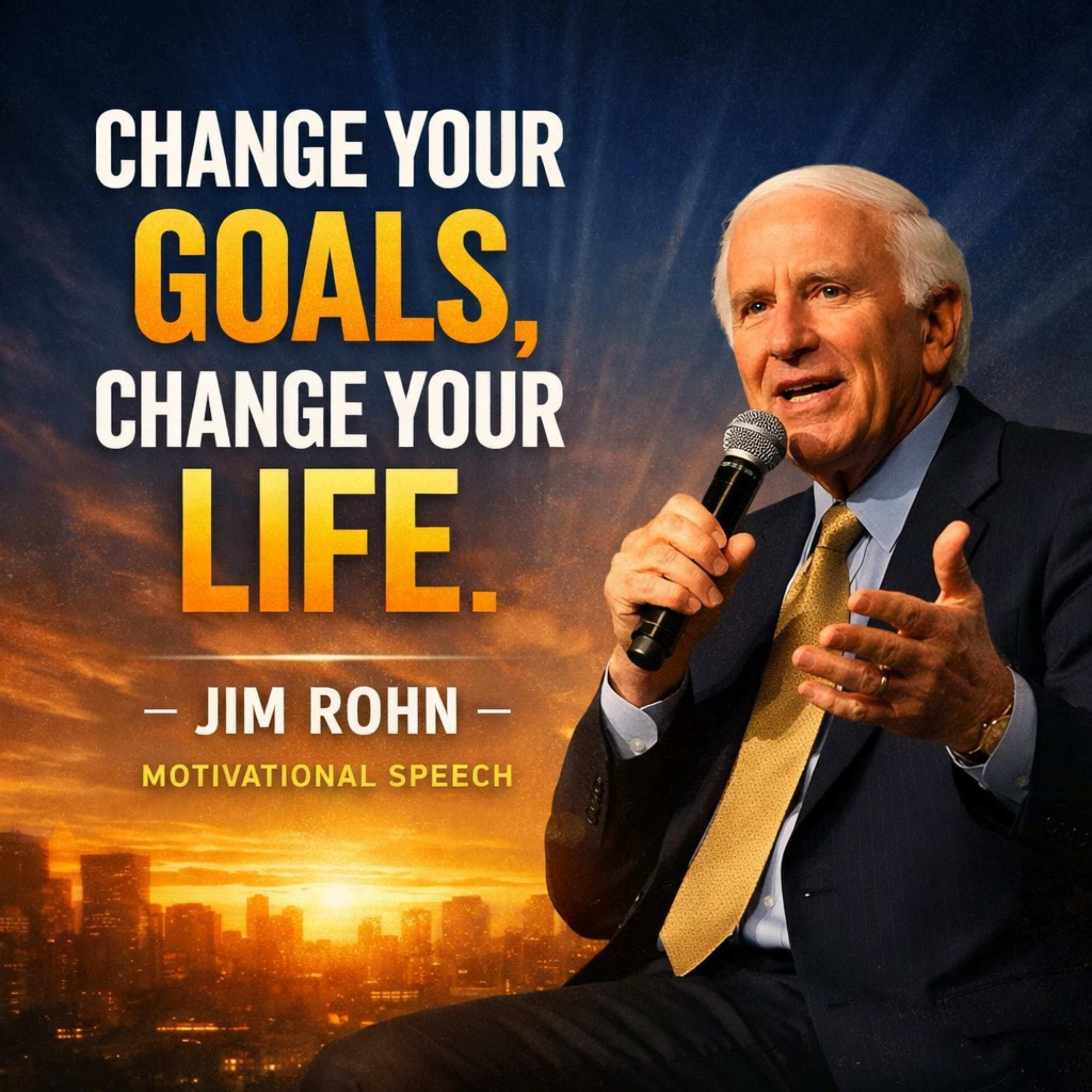 Change Your Goals, Change Your Life – Jim Rohn Motivational Speech